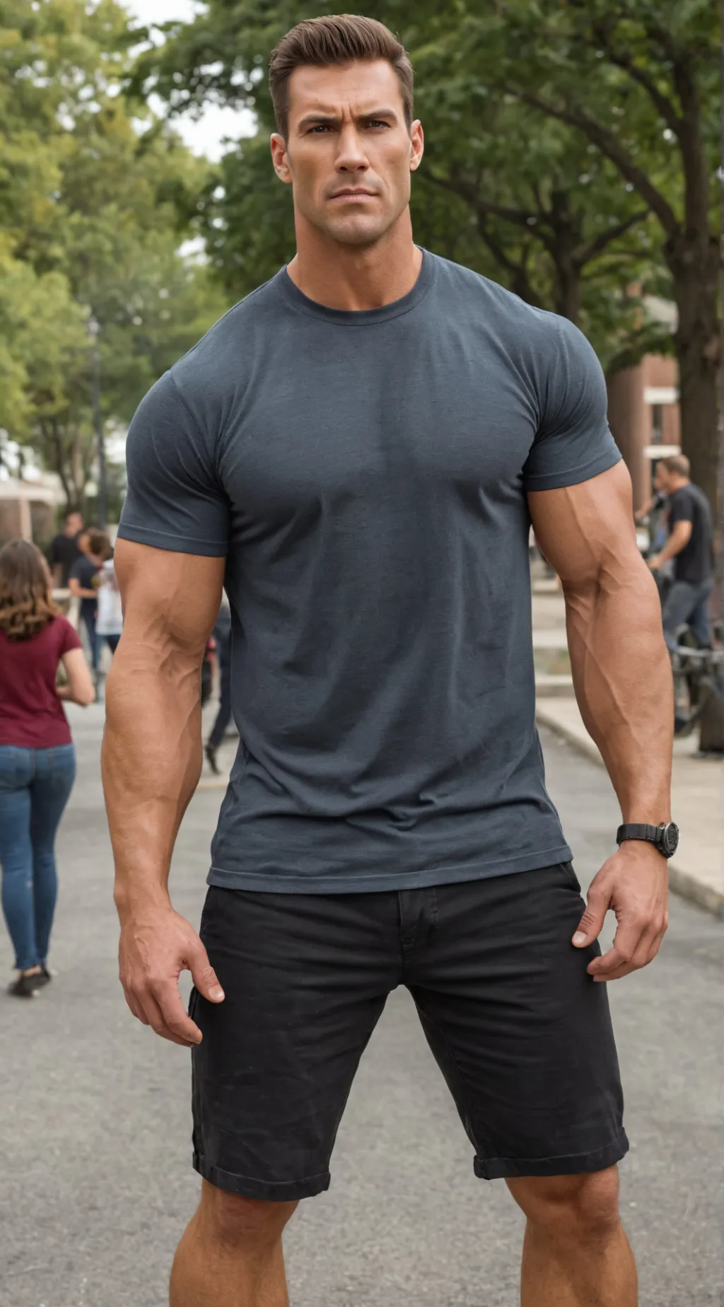 ai character: Leo  background