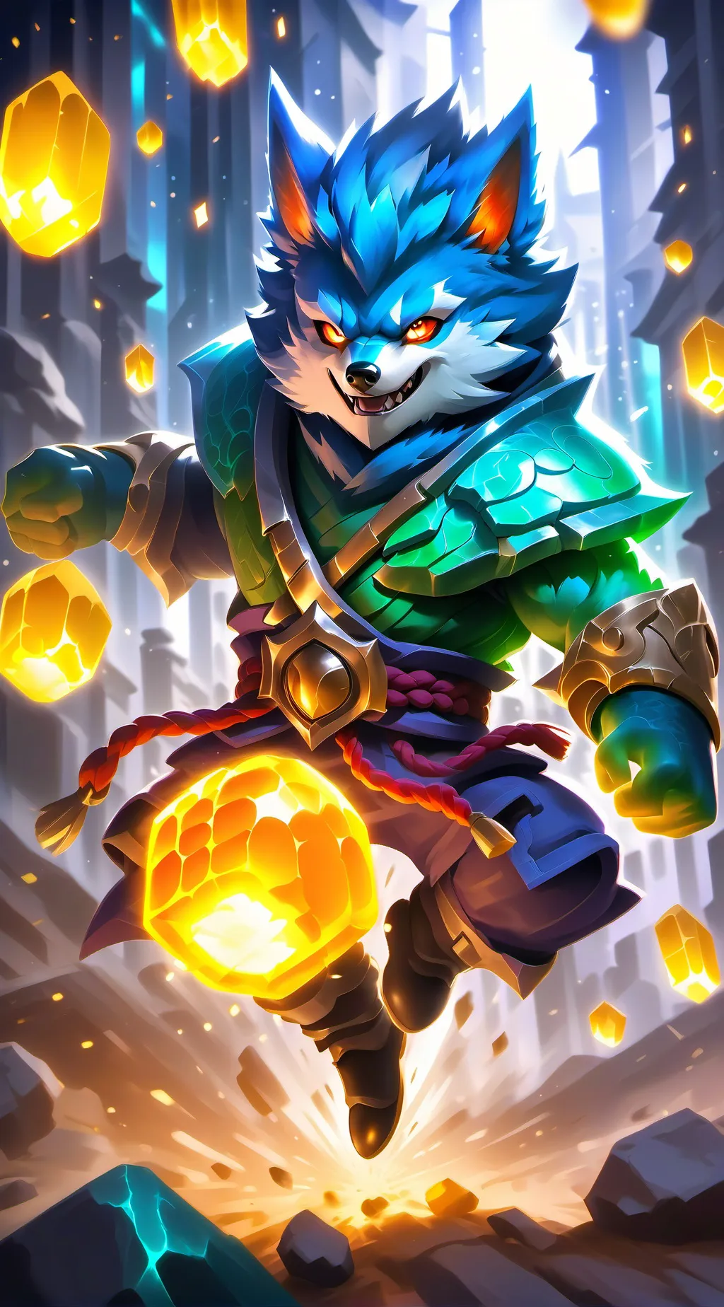 ai character: Ash background