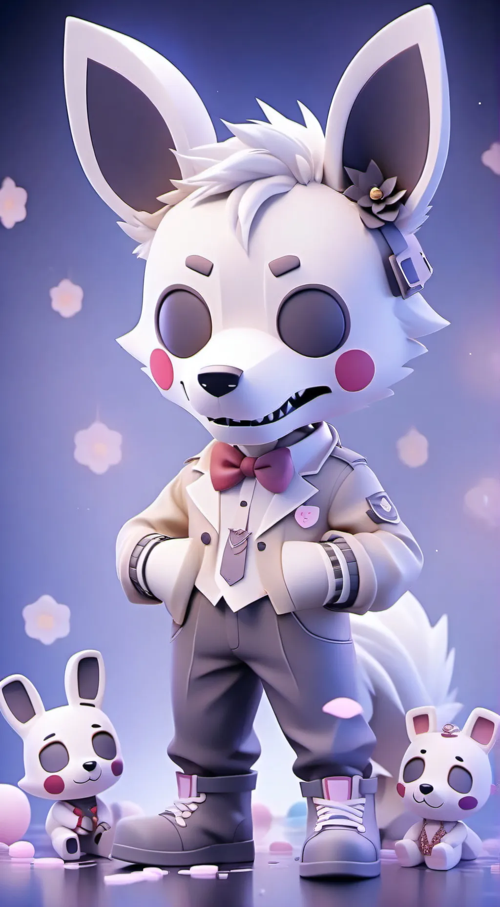 ai character: Ft foxy x ballora background