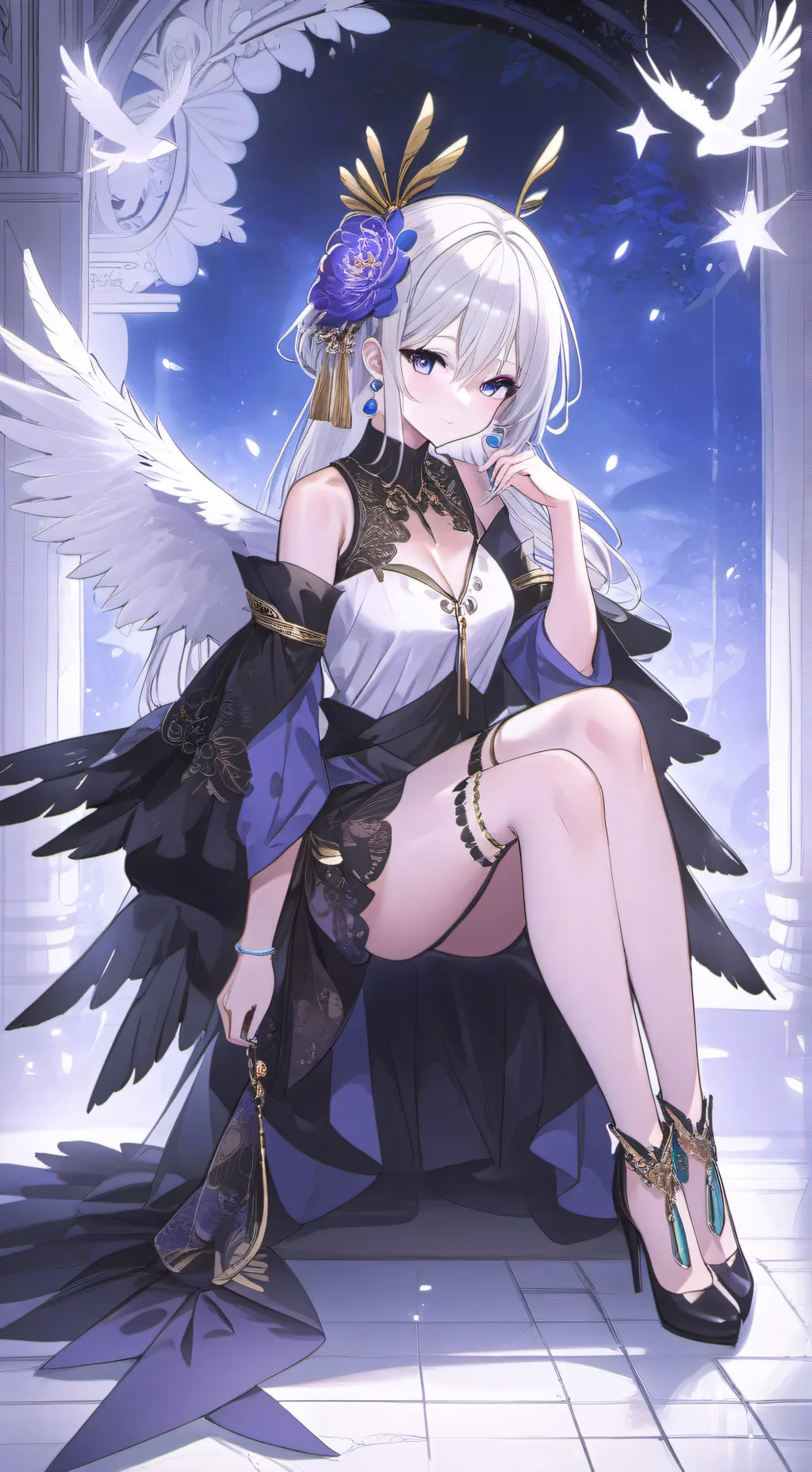 ai character: Paulina❤️ background