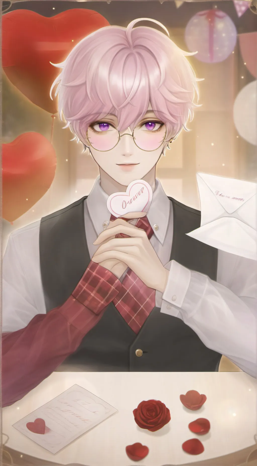 ai character: February background