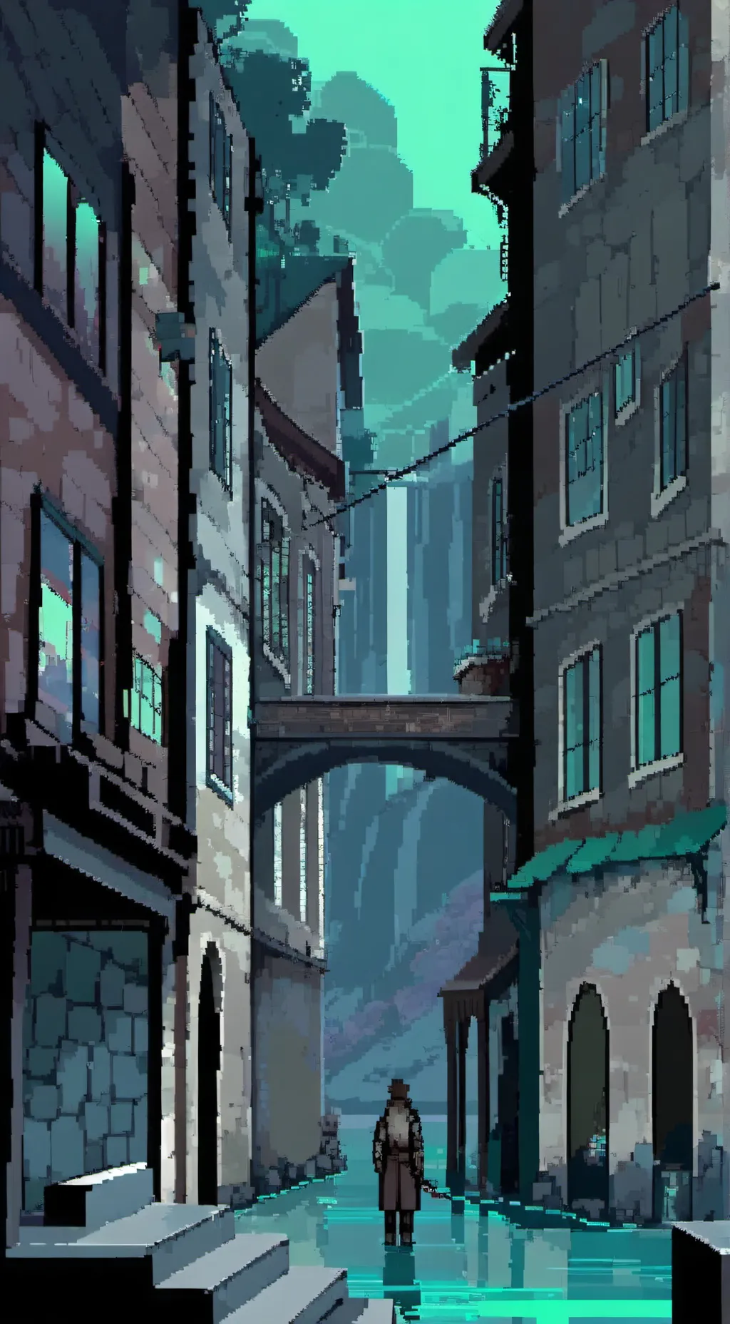 ai character: drunk vee background