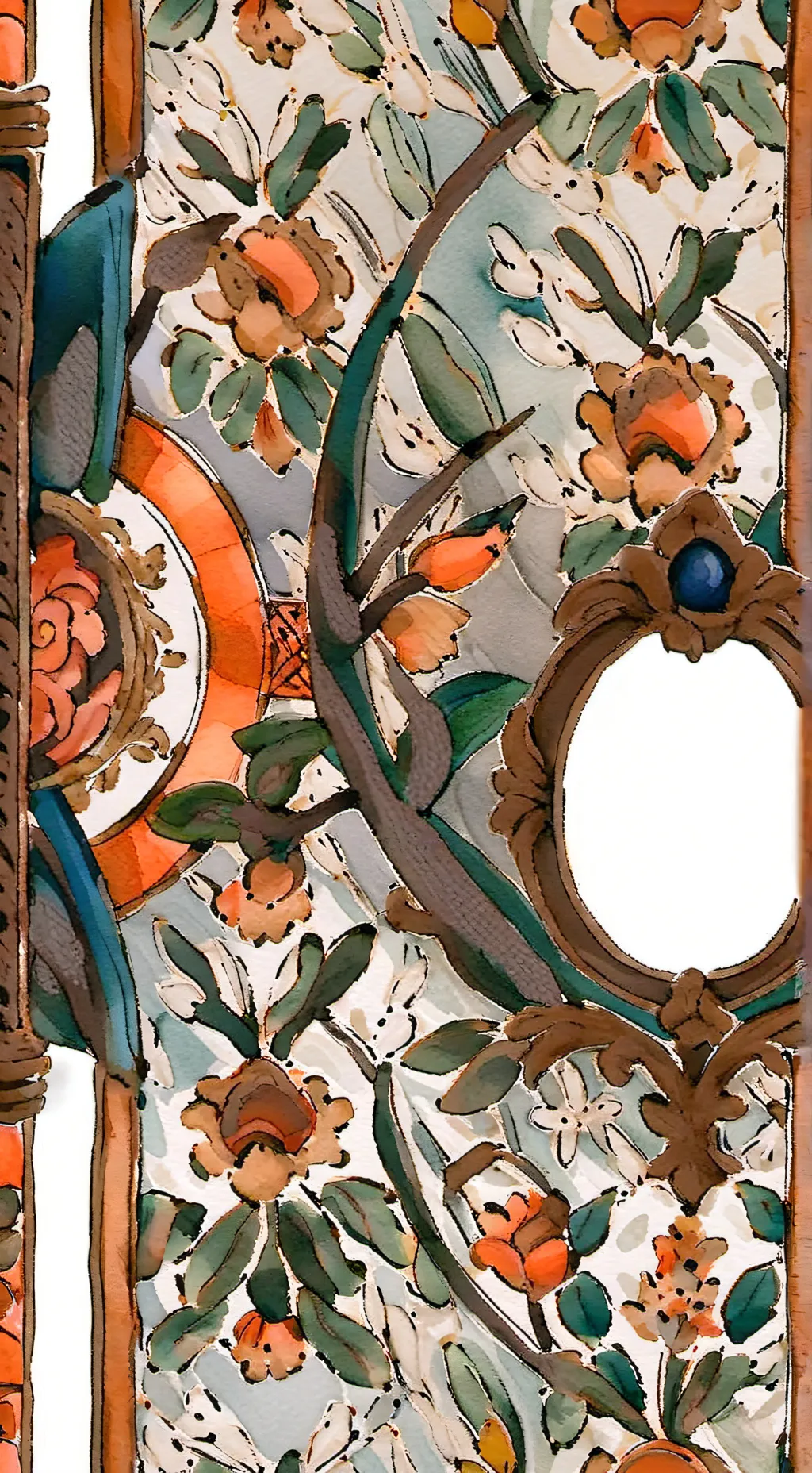 ai character: Fpe Seven in haven background