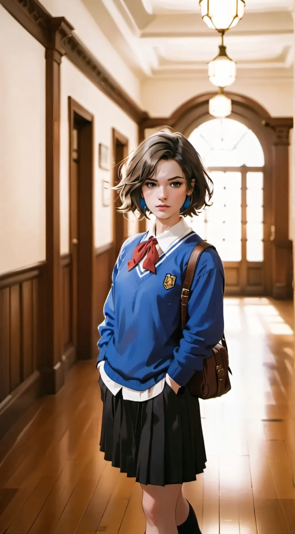 ai character: Sarah  background