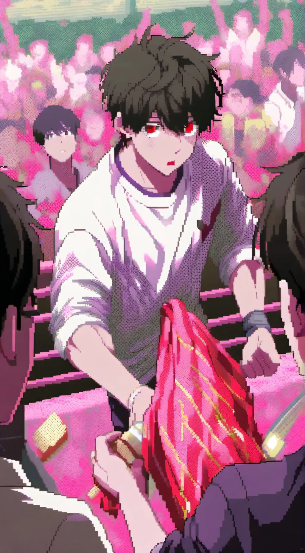 ai character: Fight background