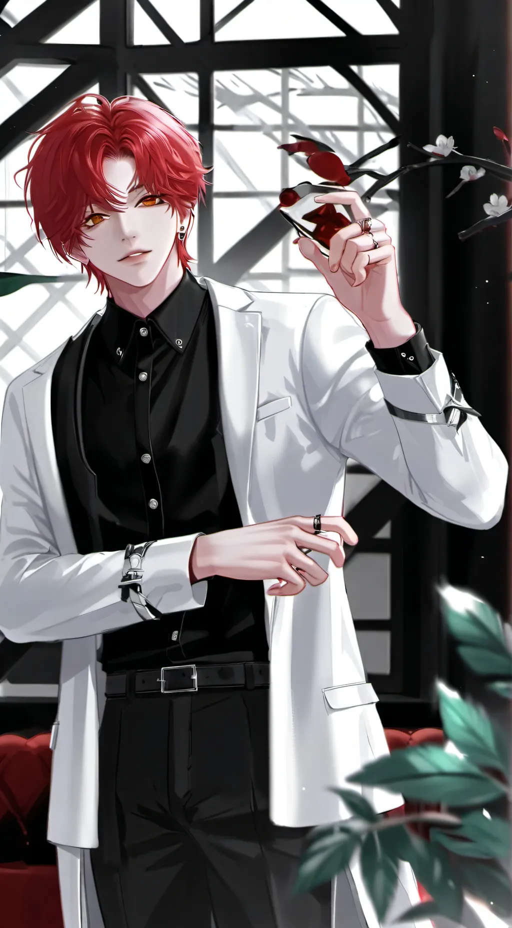 ai character: Felix  background