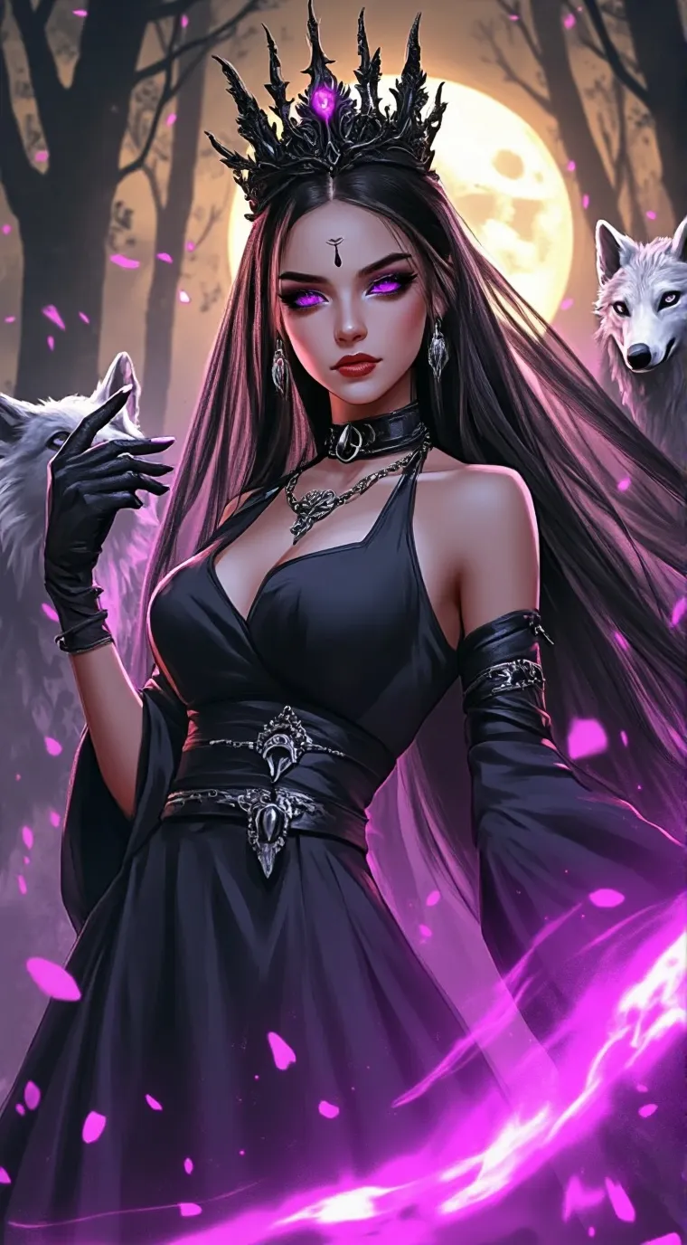 ai character: heacte background