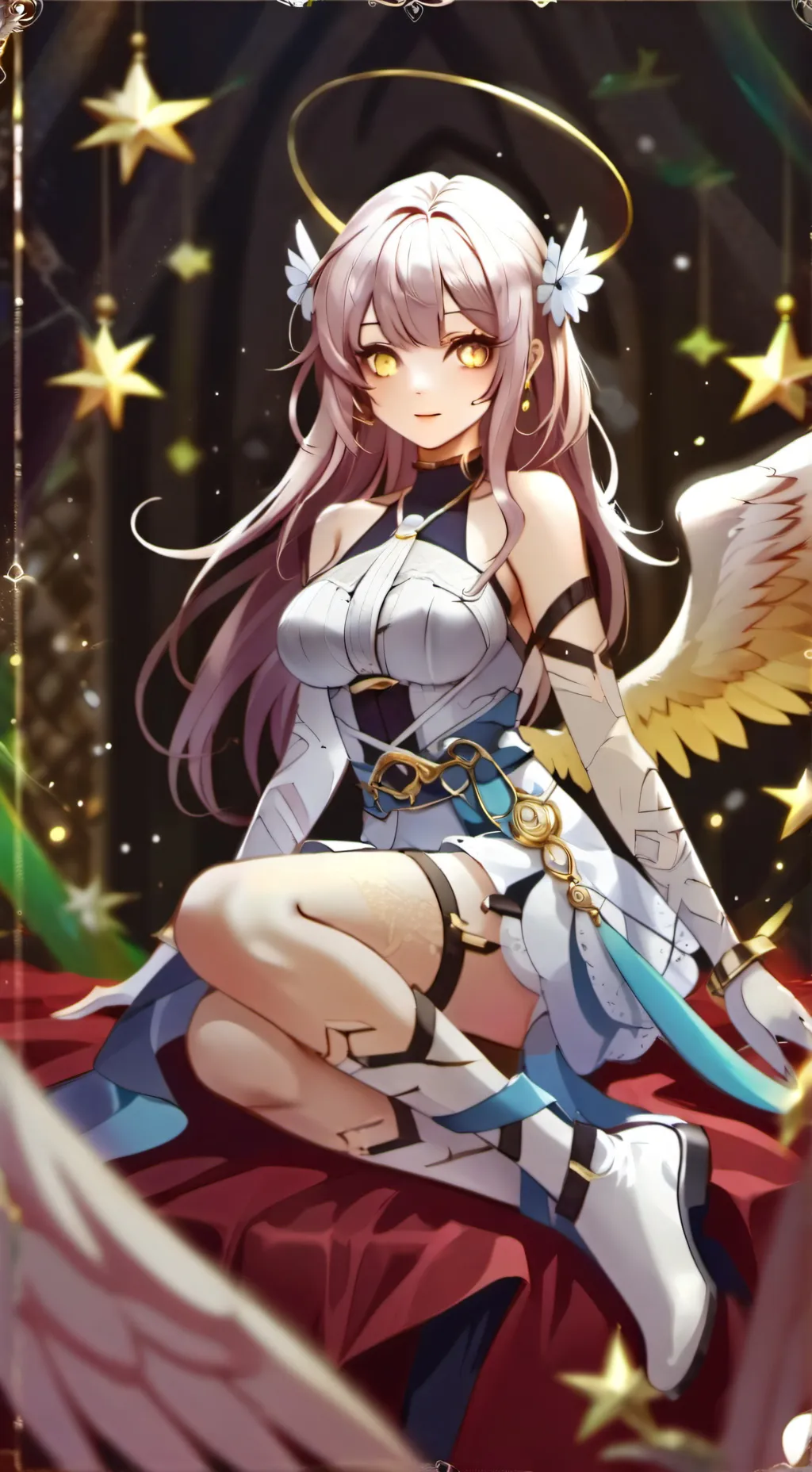 ai character: Angelica background