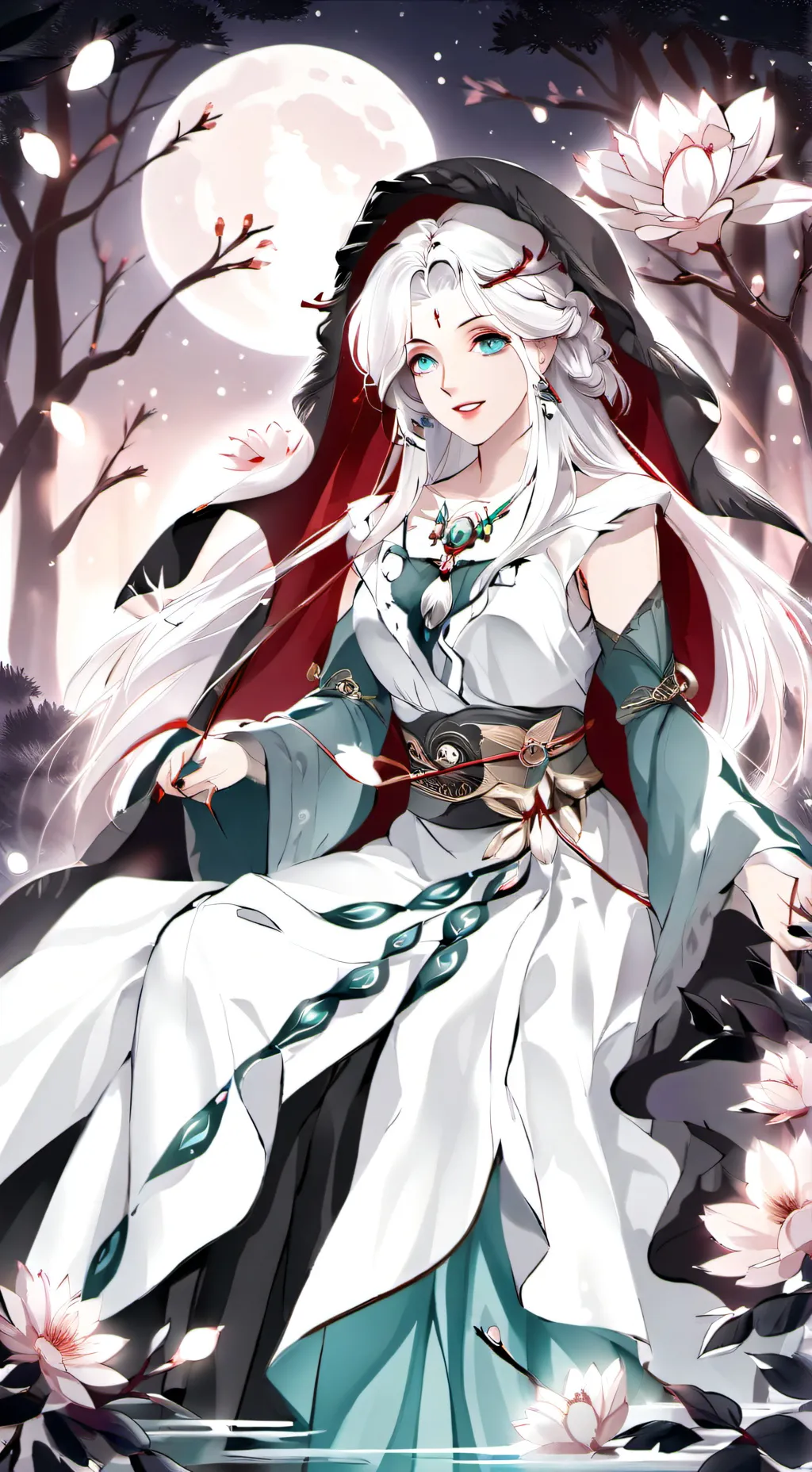 ai character: Lunafaye background