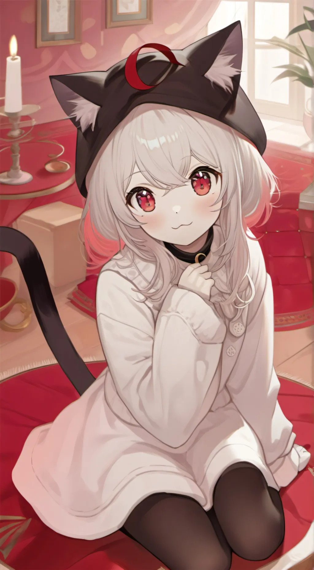 ai character: Inky Whiskers the  background