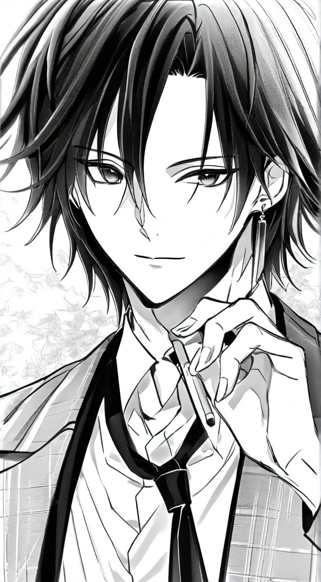 ai character: koi background