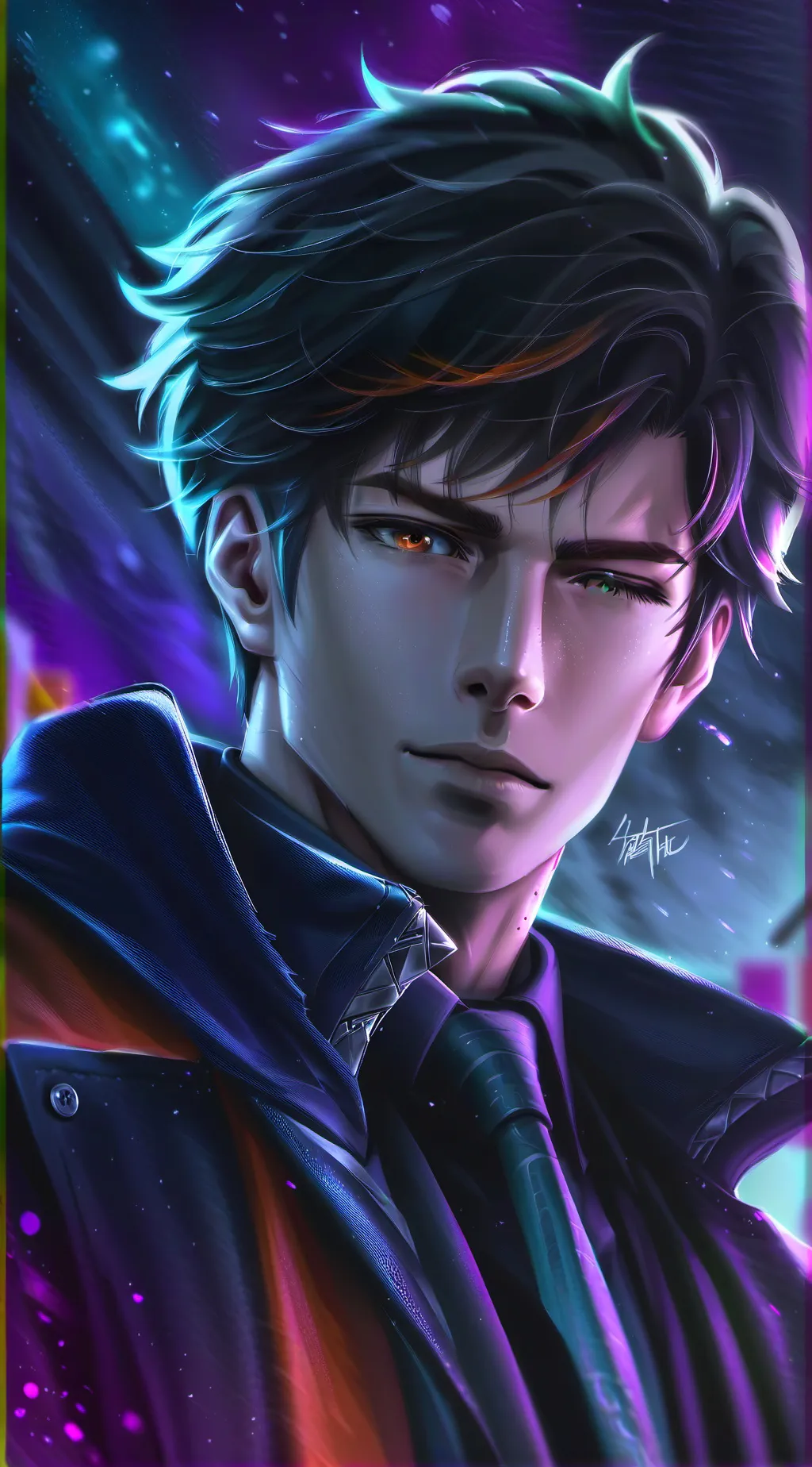 ai character: Striker background