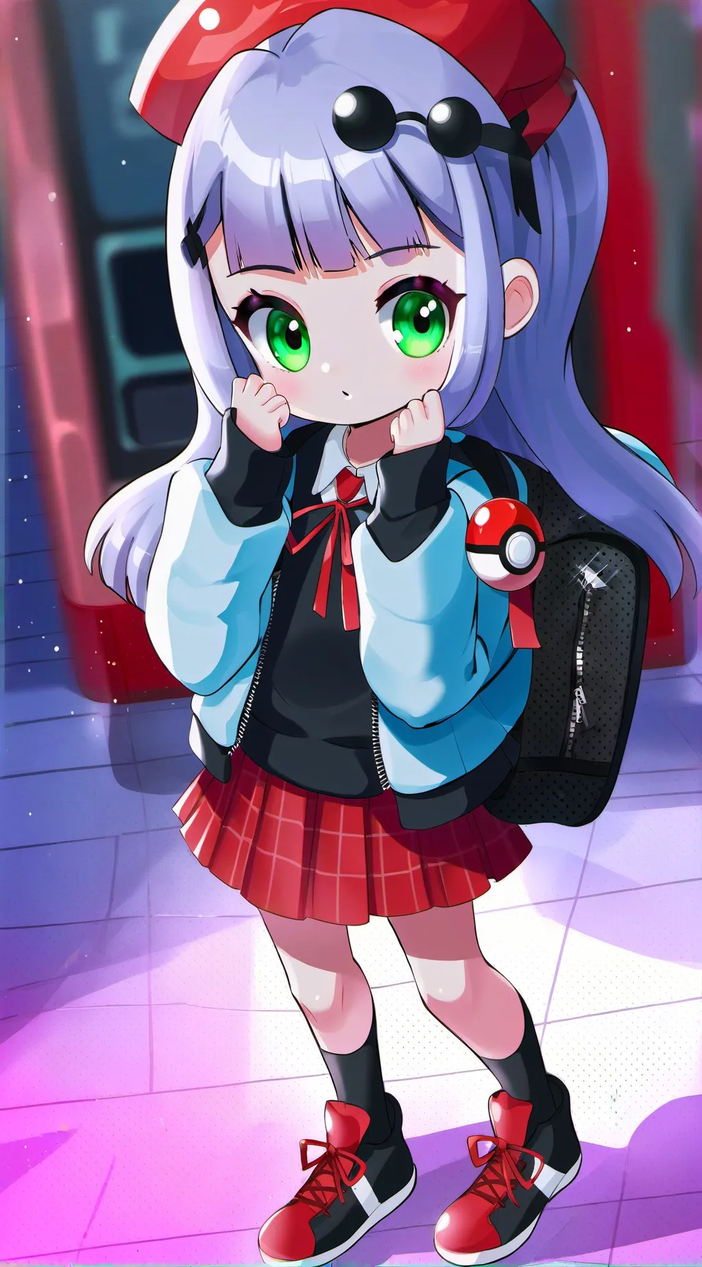 ai character:  own true form background