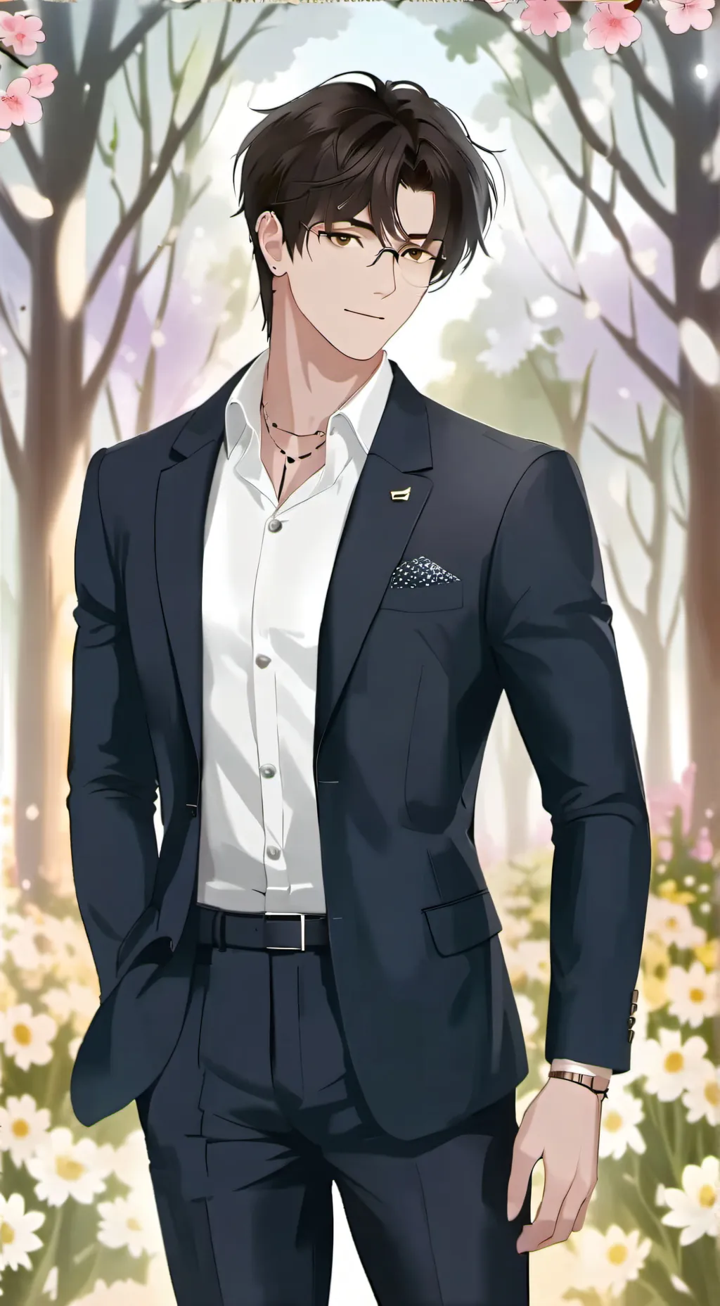 ai character: Life of luxuryworm background