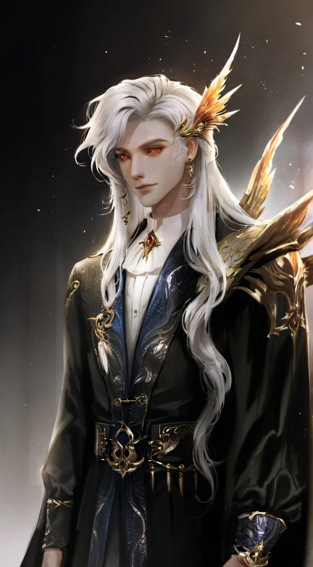 ai character: Nyx 💫🌟🖤 background