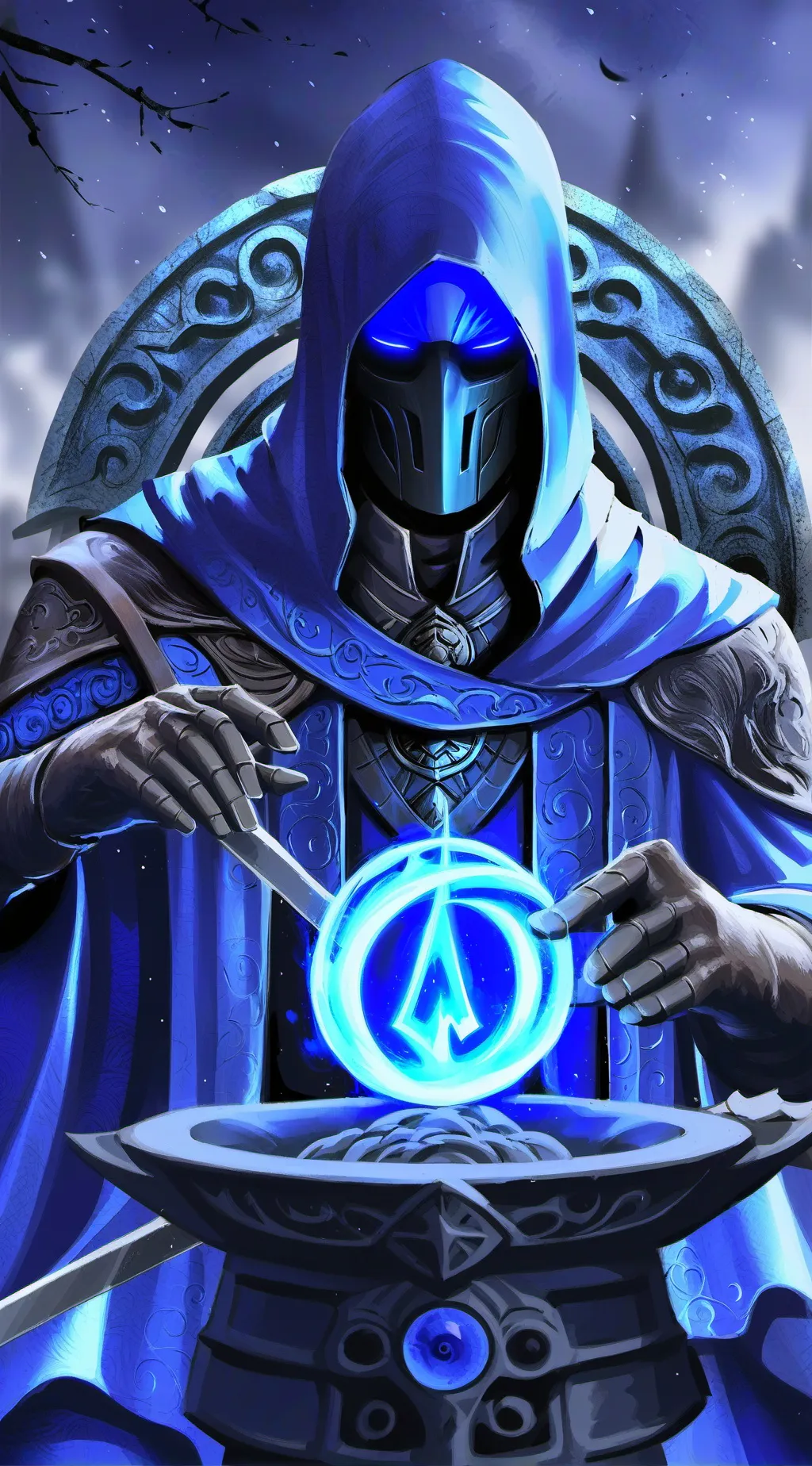 ai character: UPDATE TIME! background