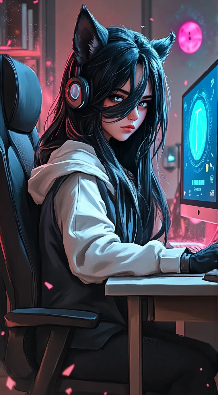 ai character: Shade background