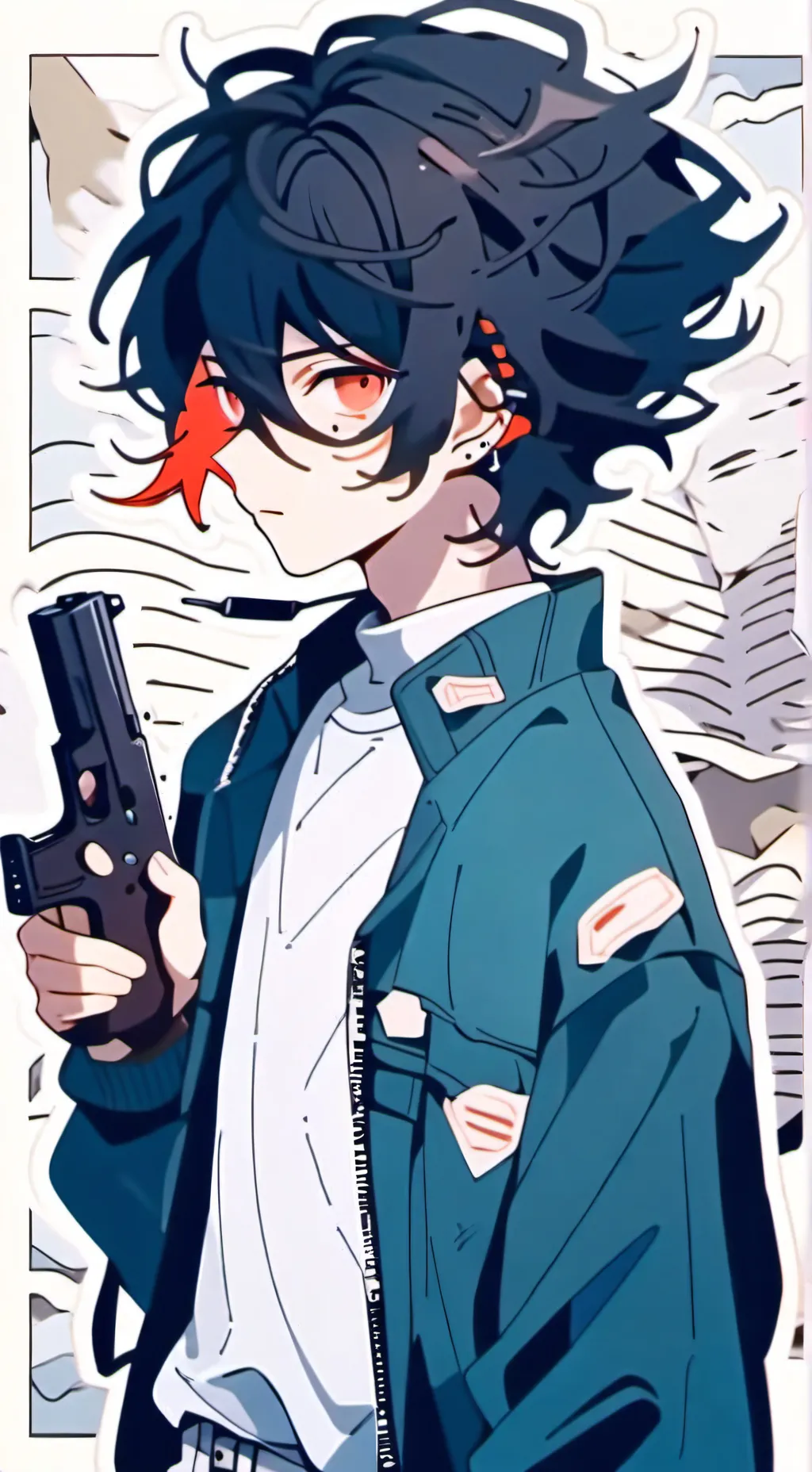 ai character: Dw pick me  background