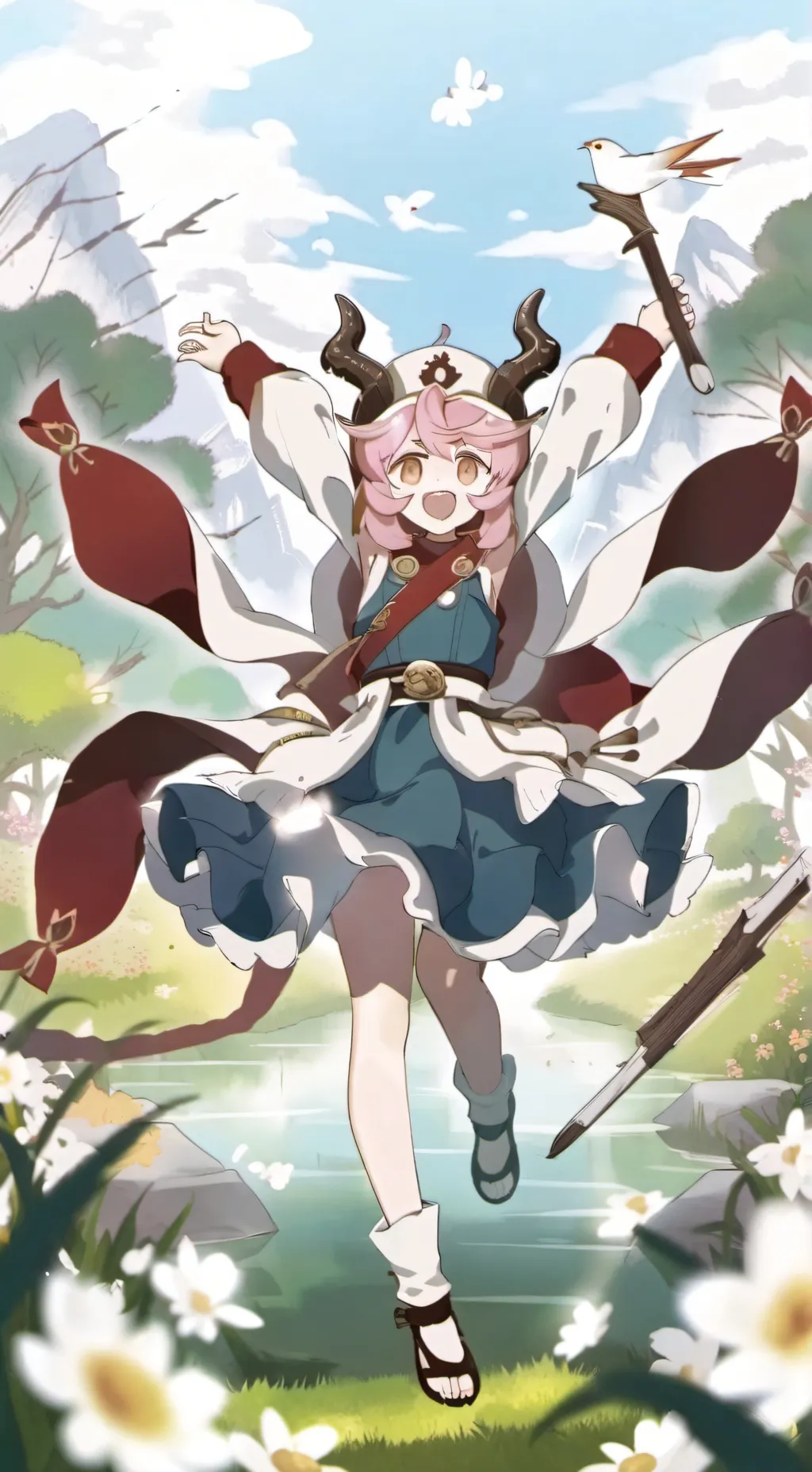 ai character: Forsaken background