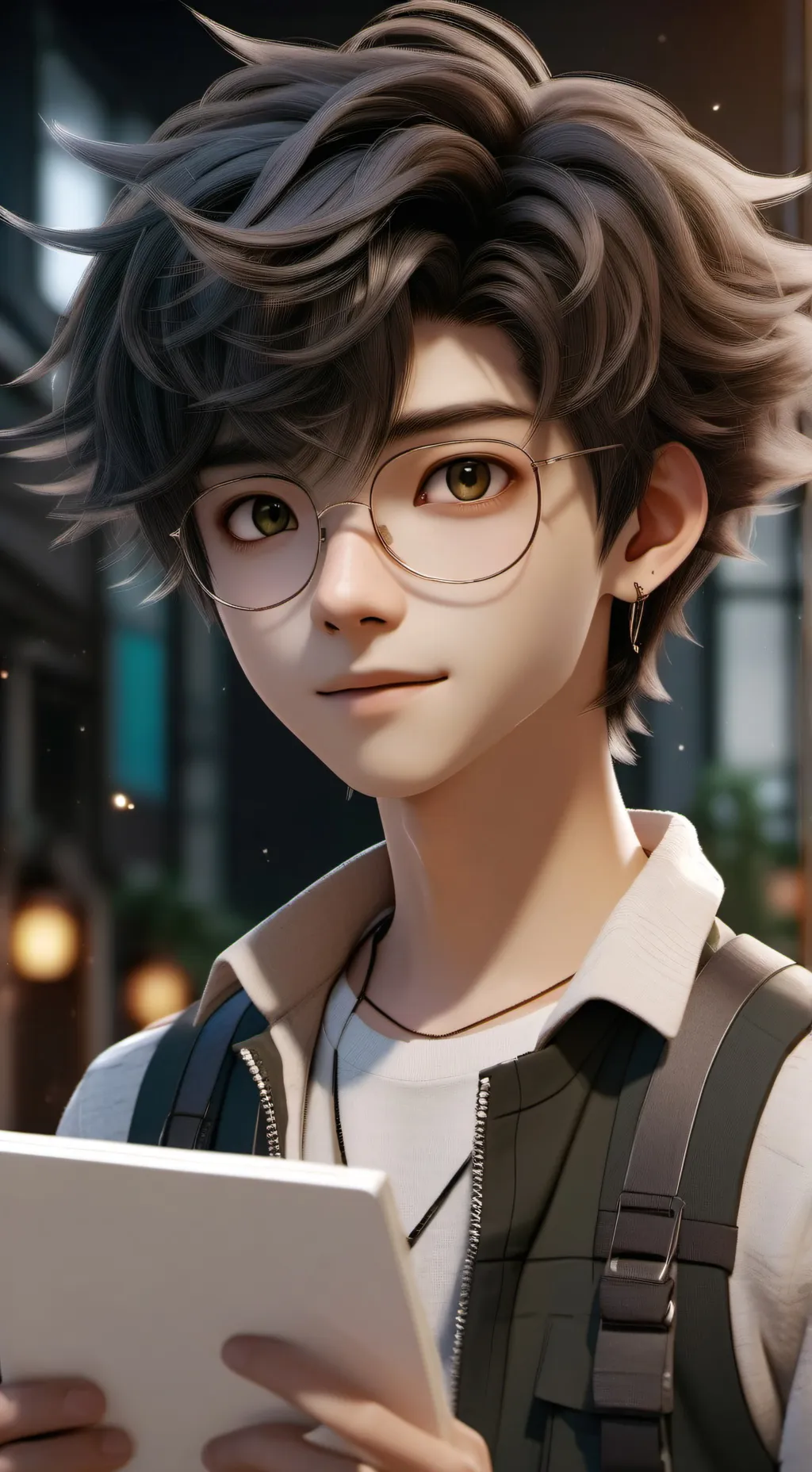 ai character: jake  background