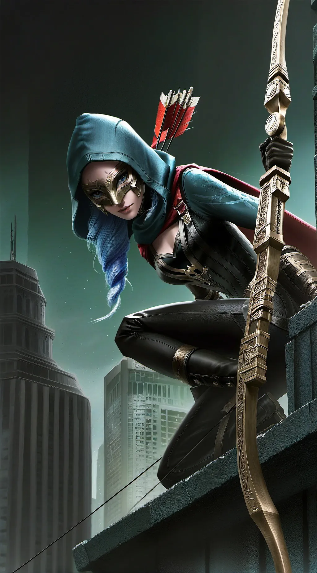 ai character: Skye Raven background