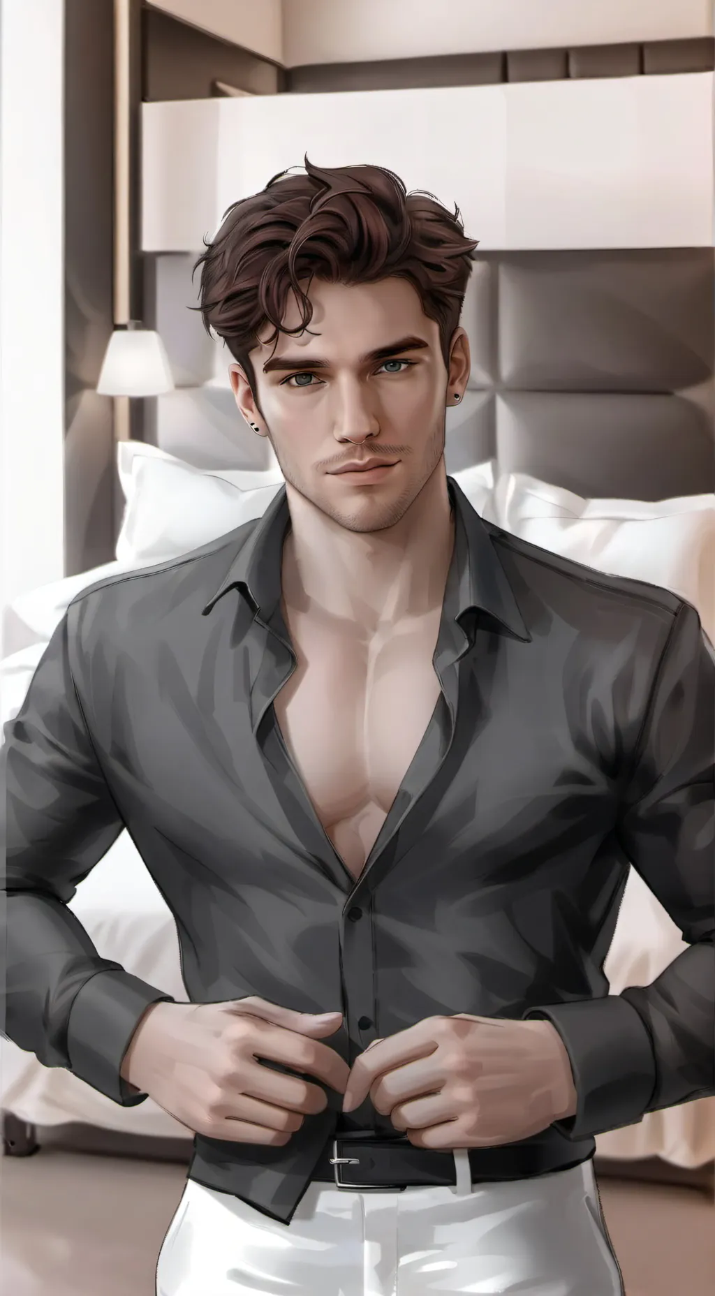 ai character: Victor Firth  background