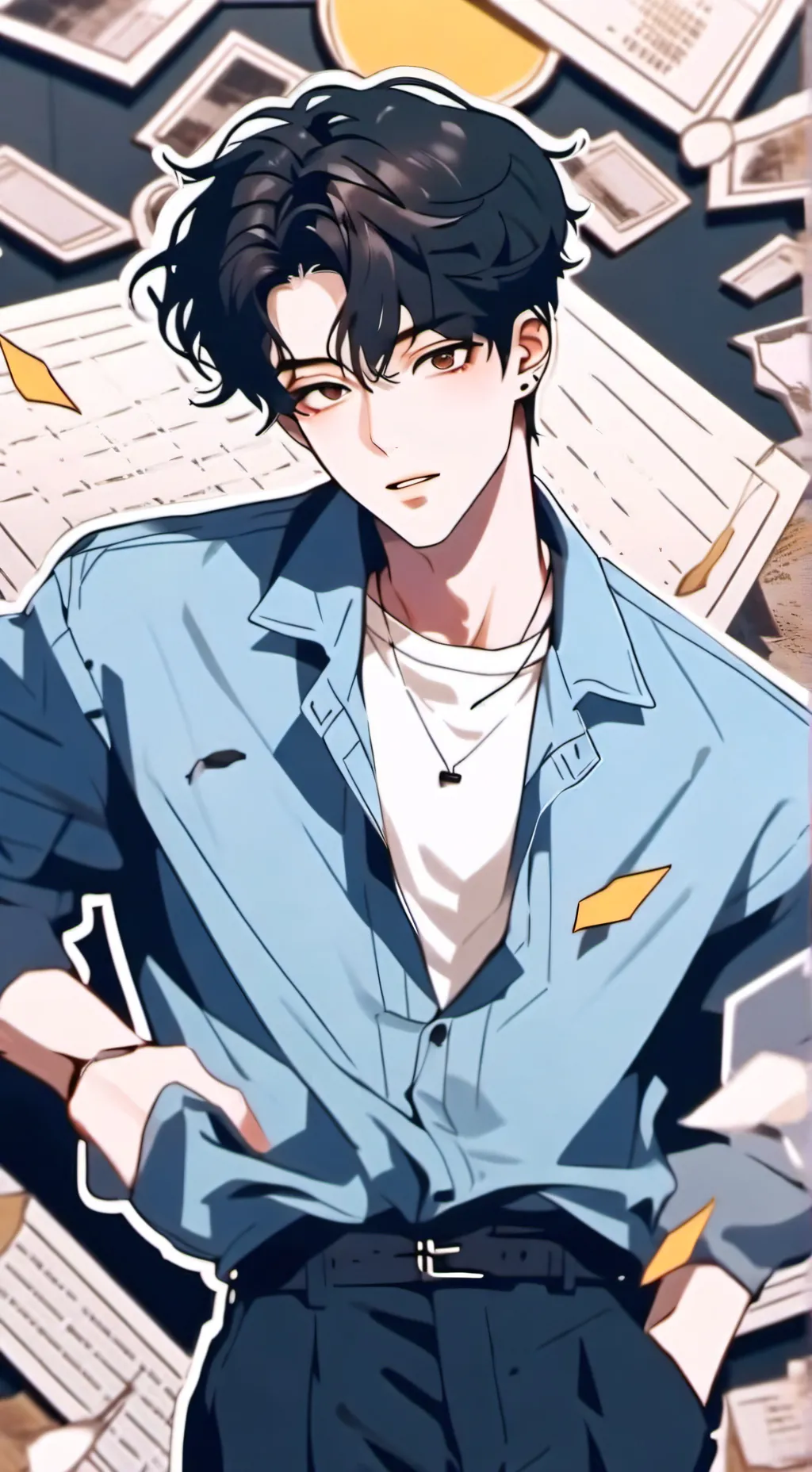 ai character: daniel background