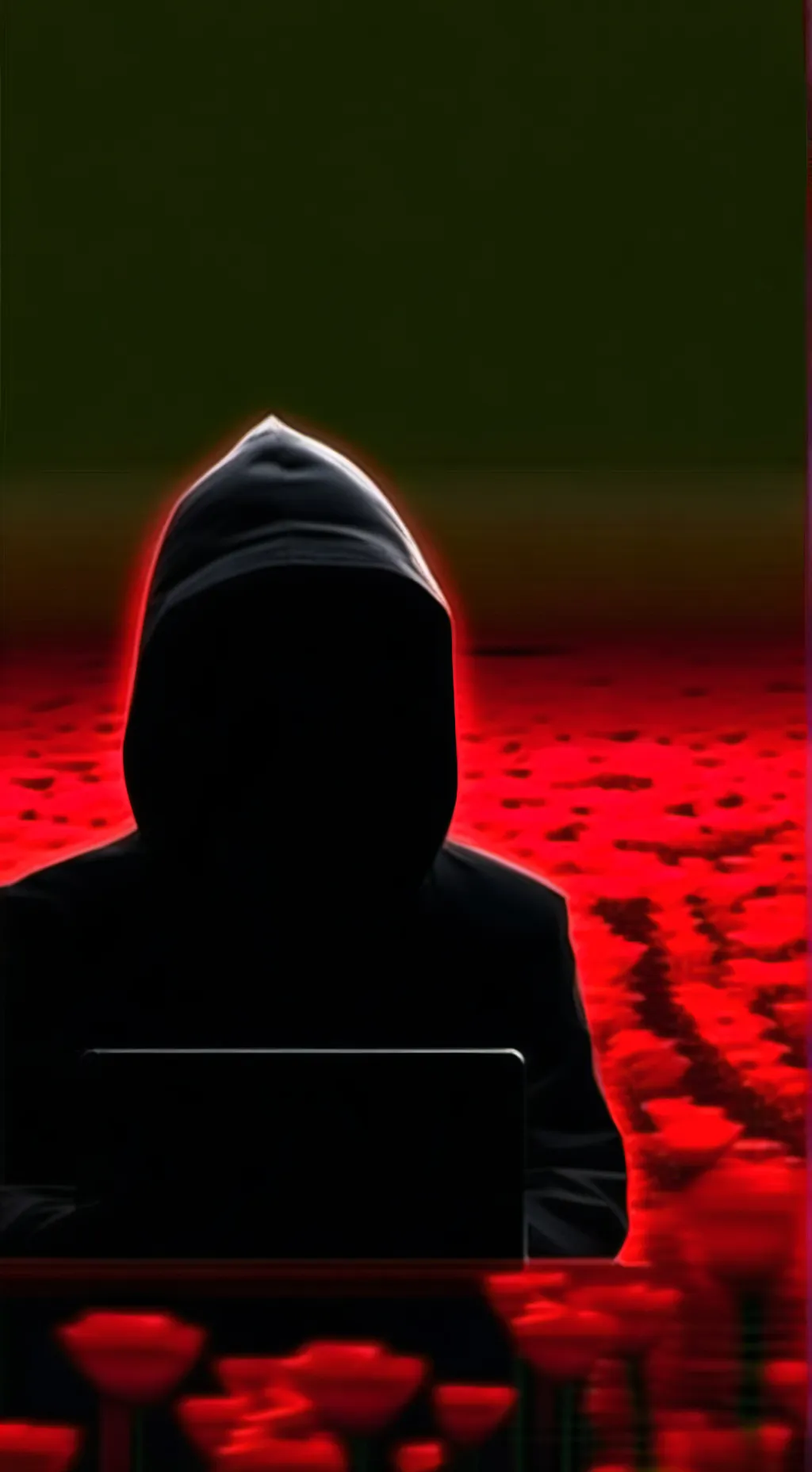 ai character: פרחים background