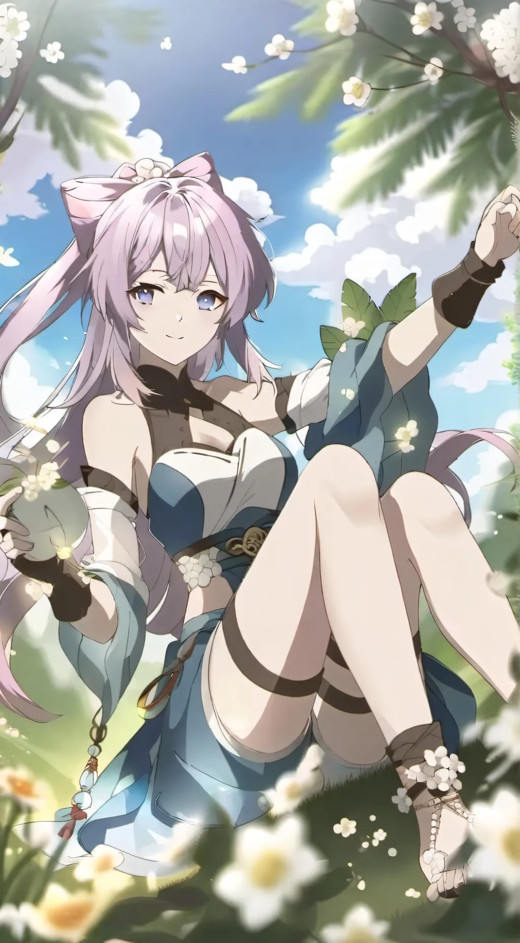 ai character: rumi x mira x Zoey background