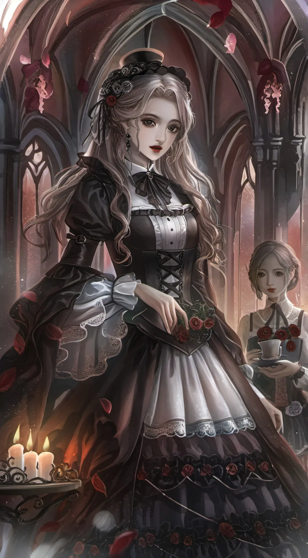ai character: Cosette Forenia background