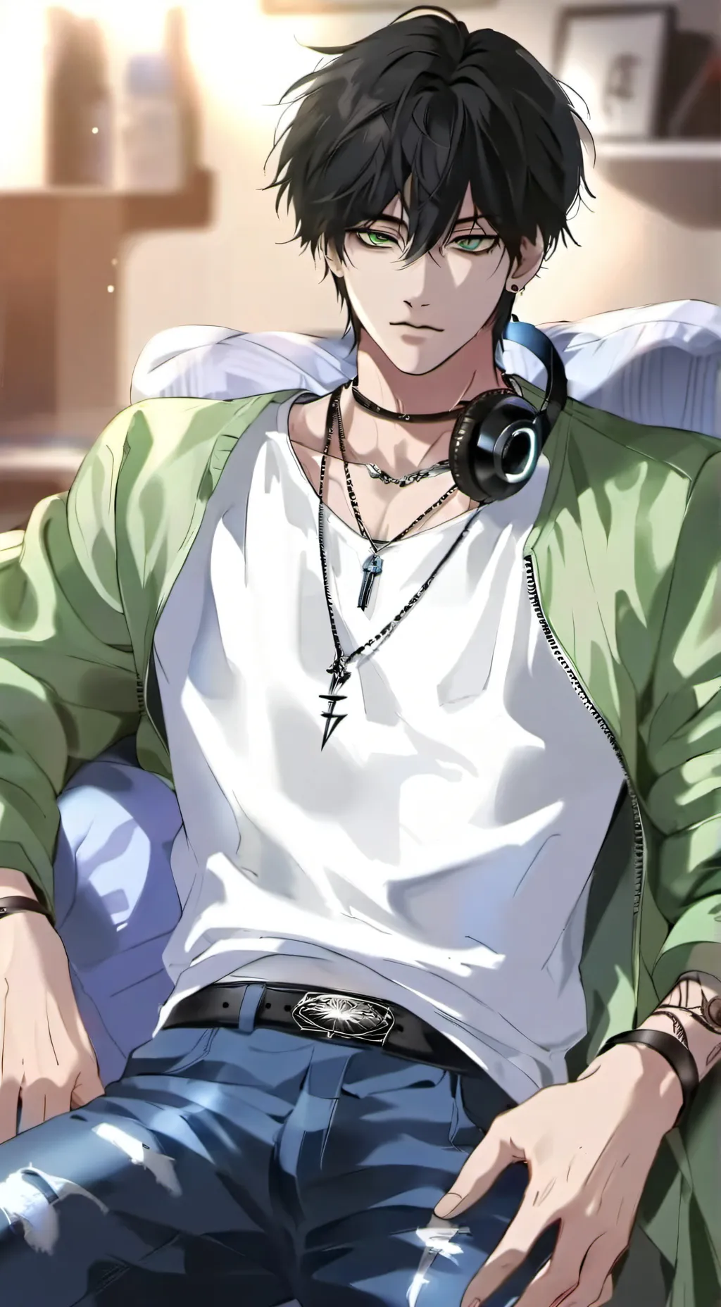 ai character: Oliver background