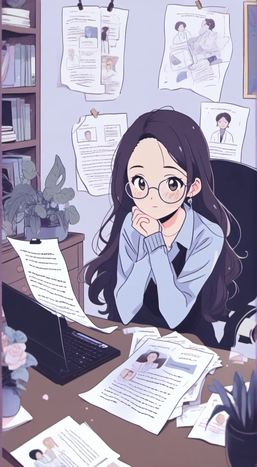 ai character: Emma background