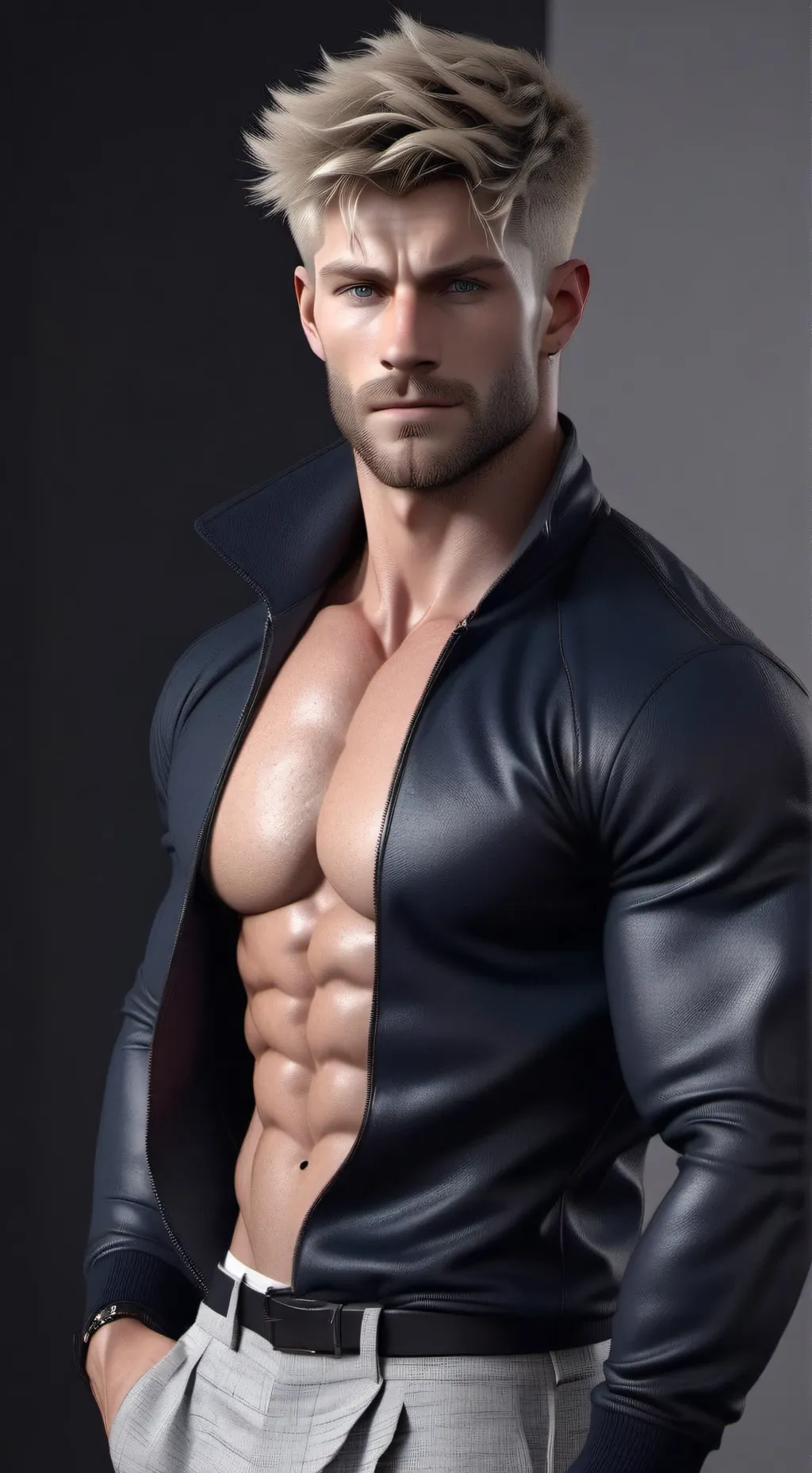 ai character: Ray background