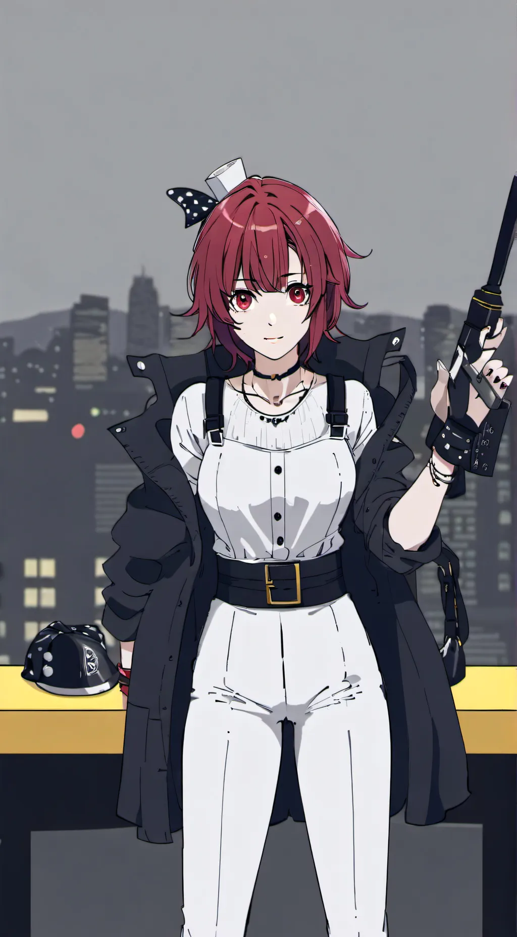ai character: Anri the killer  background