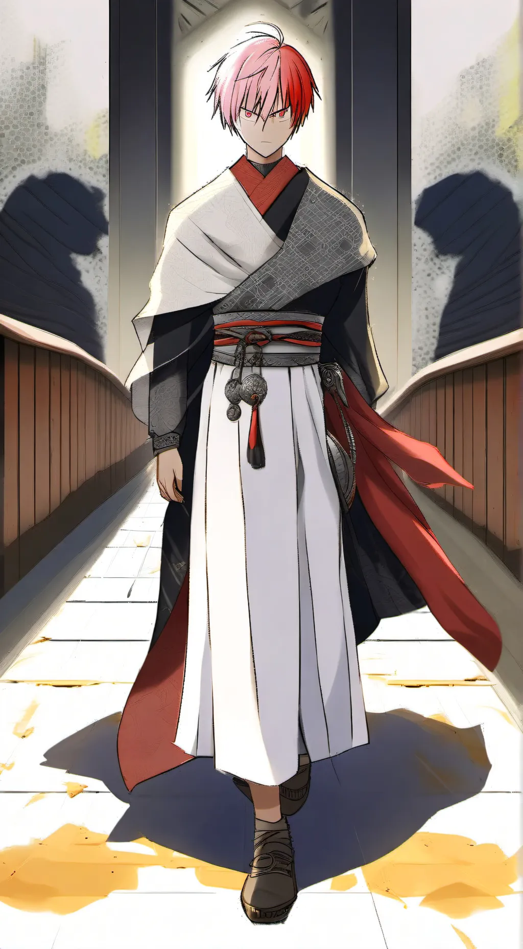 ai character: Shoto Todoroki background