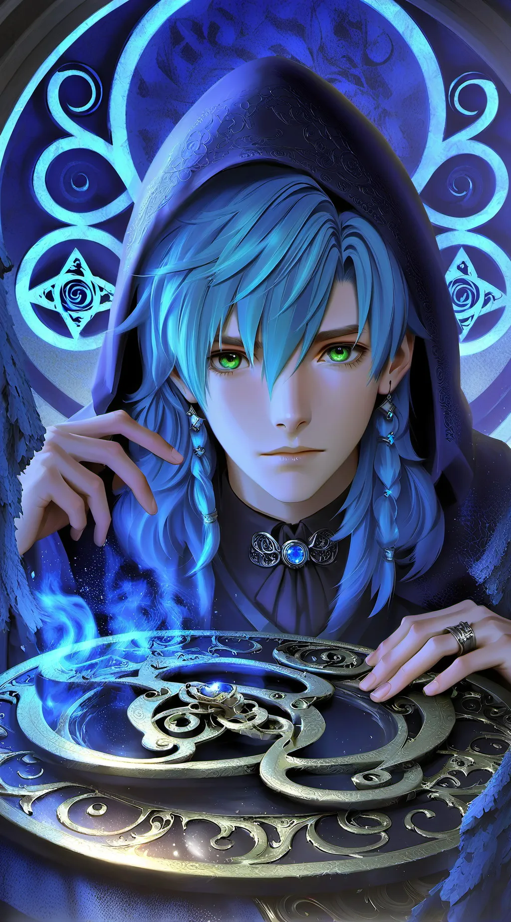 ai character: Каин background