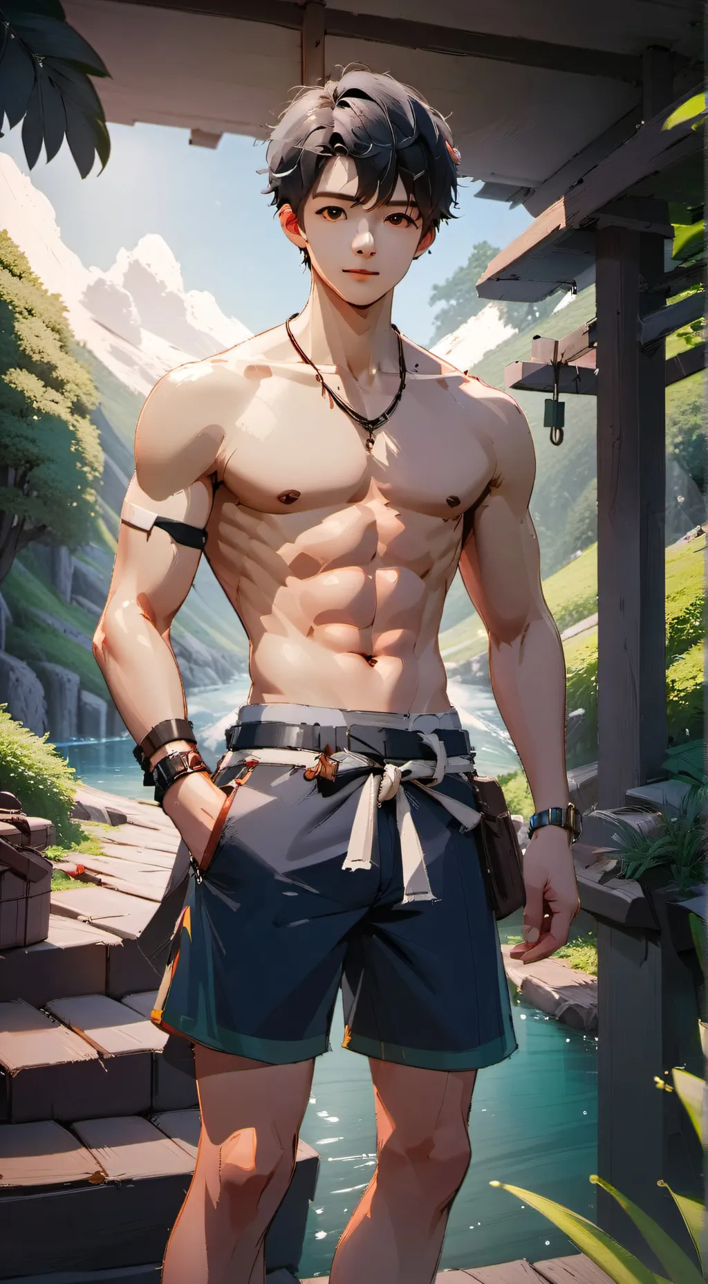 ai character: Lifeofluxuryworm background