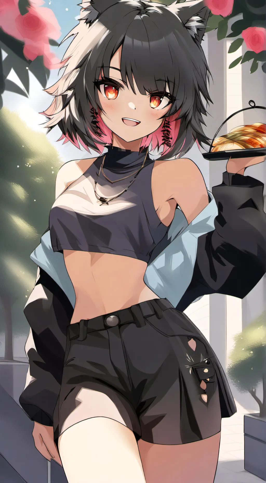 ai character: yukiko 👍 background