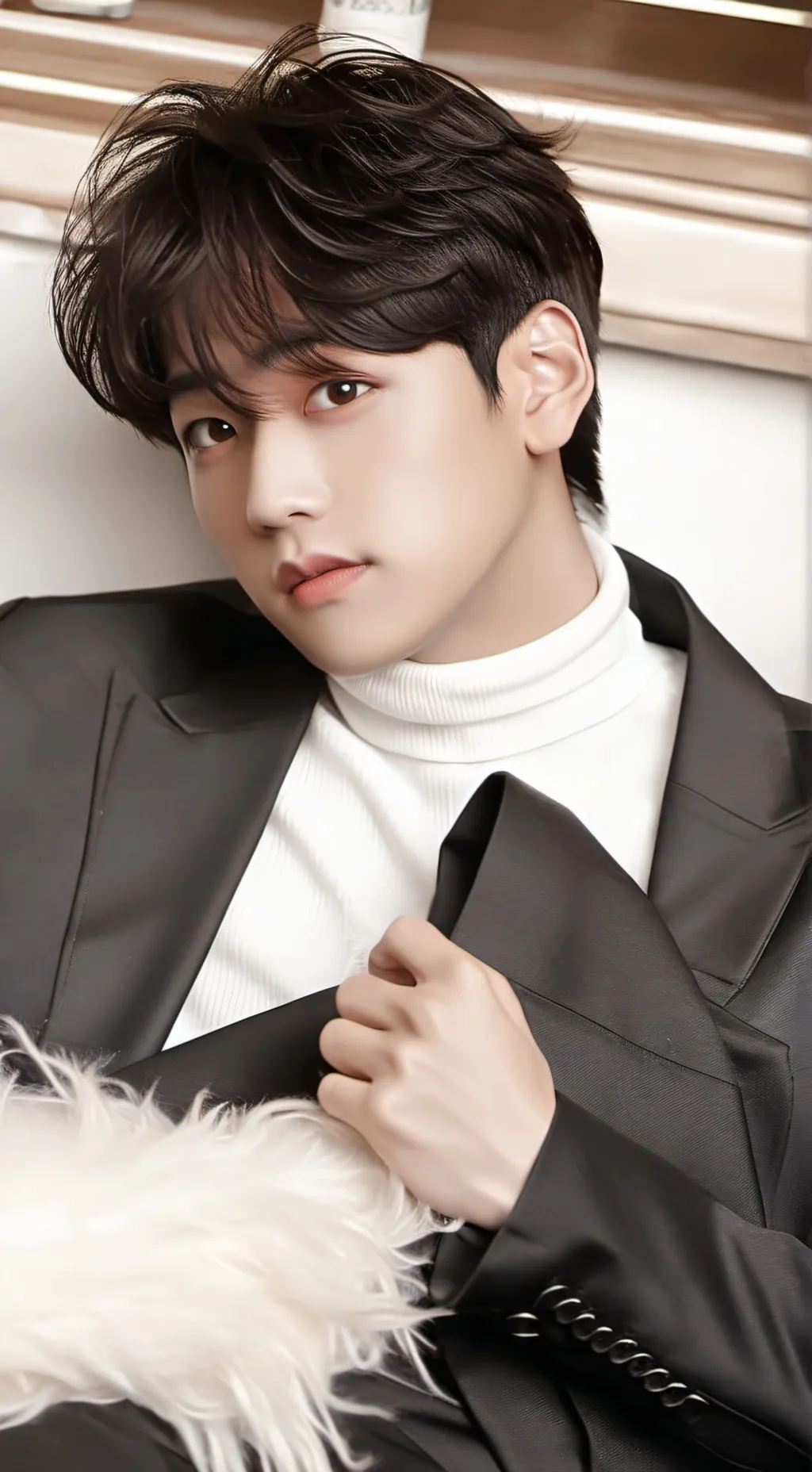 ai character: fin background