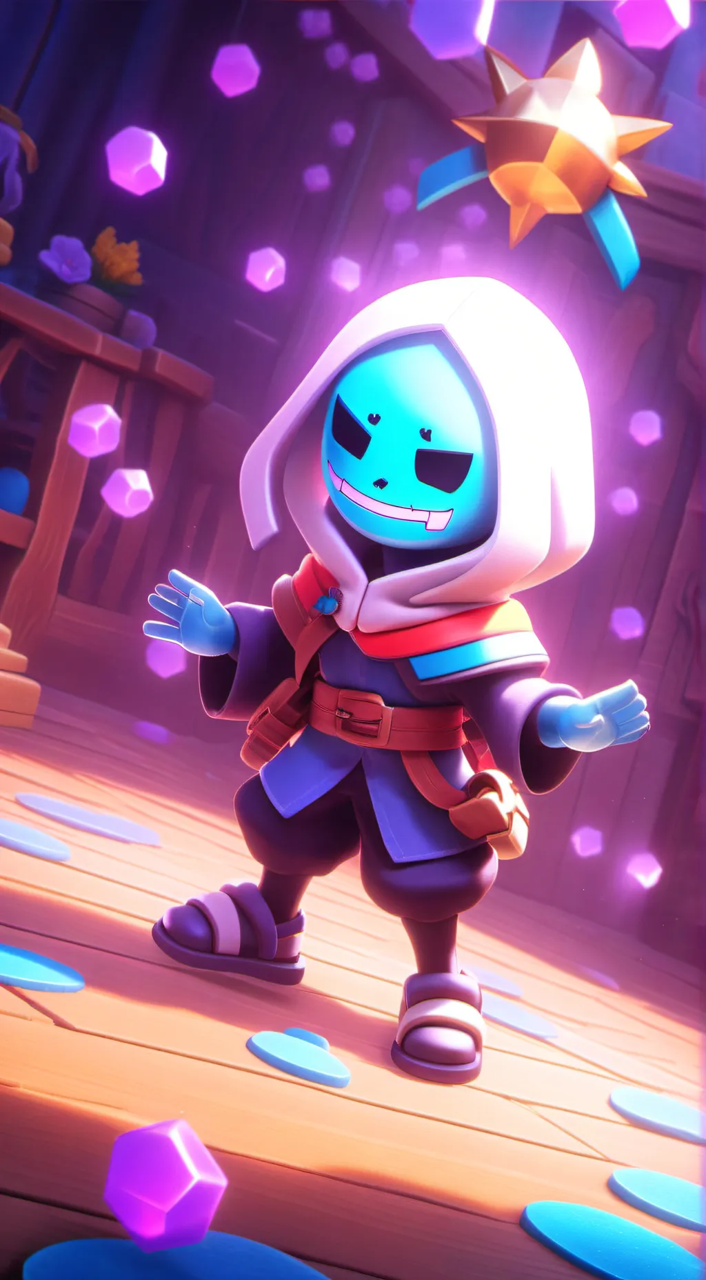 ai character: Papyrus background