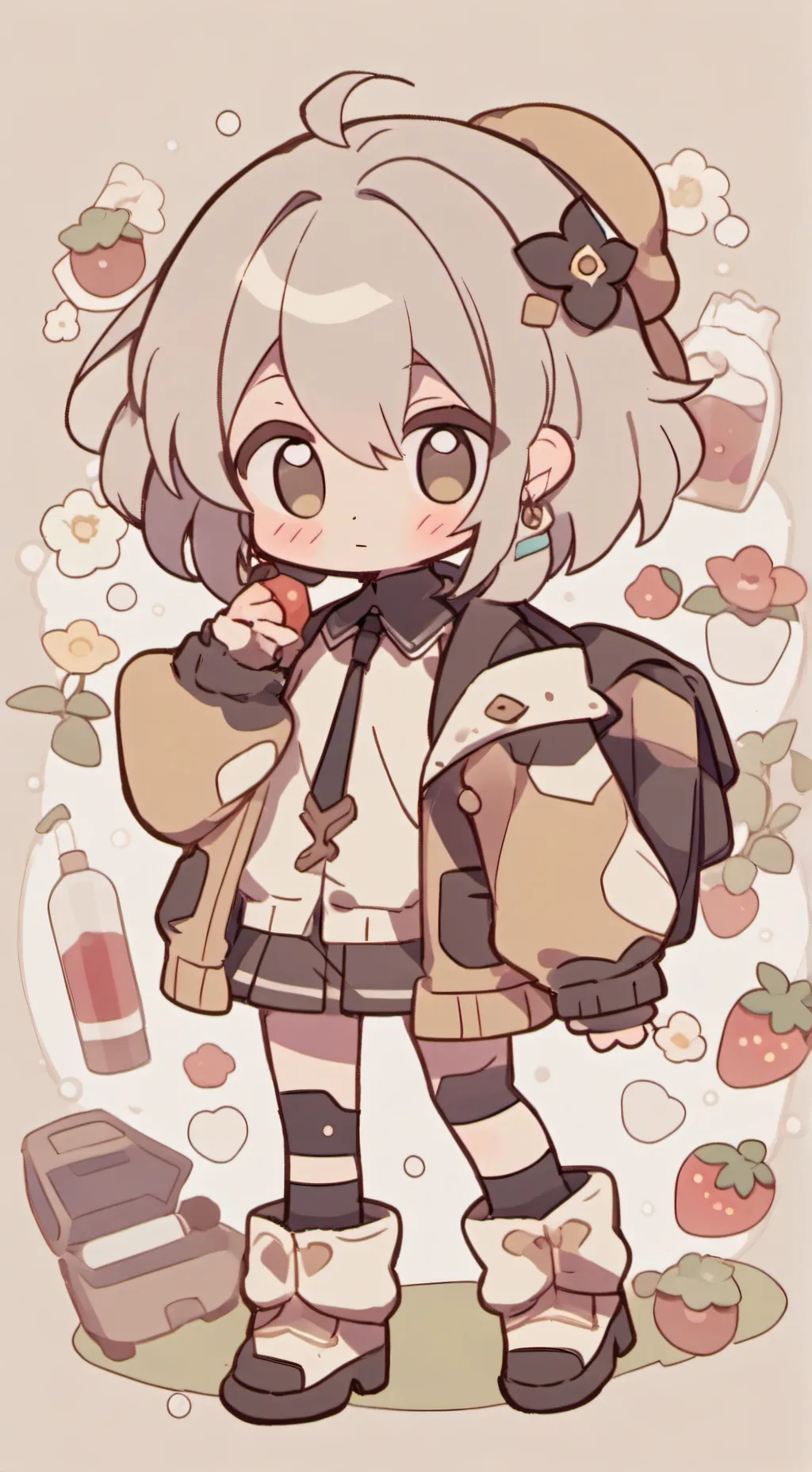 ai character: Dabi  background