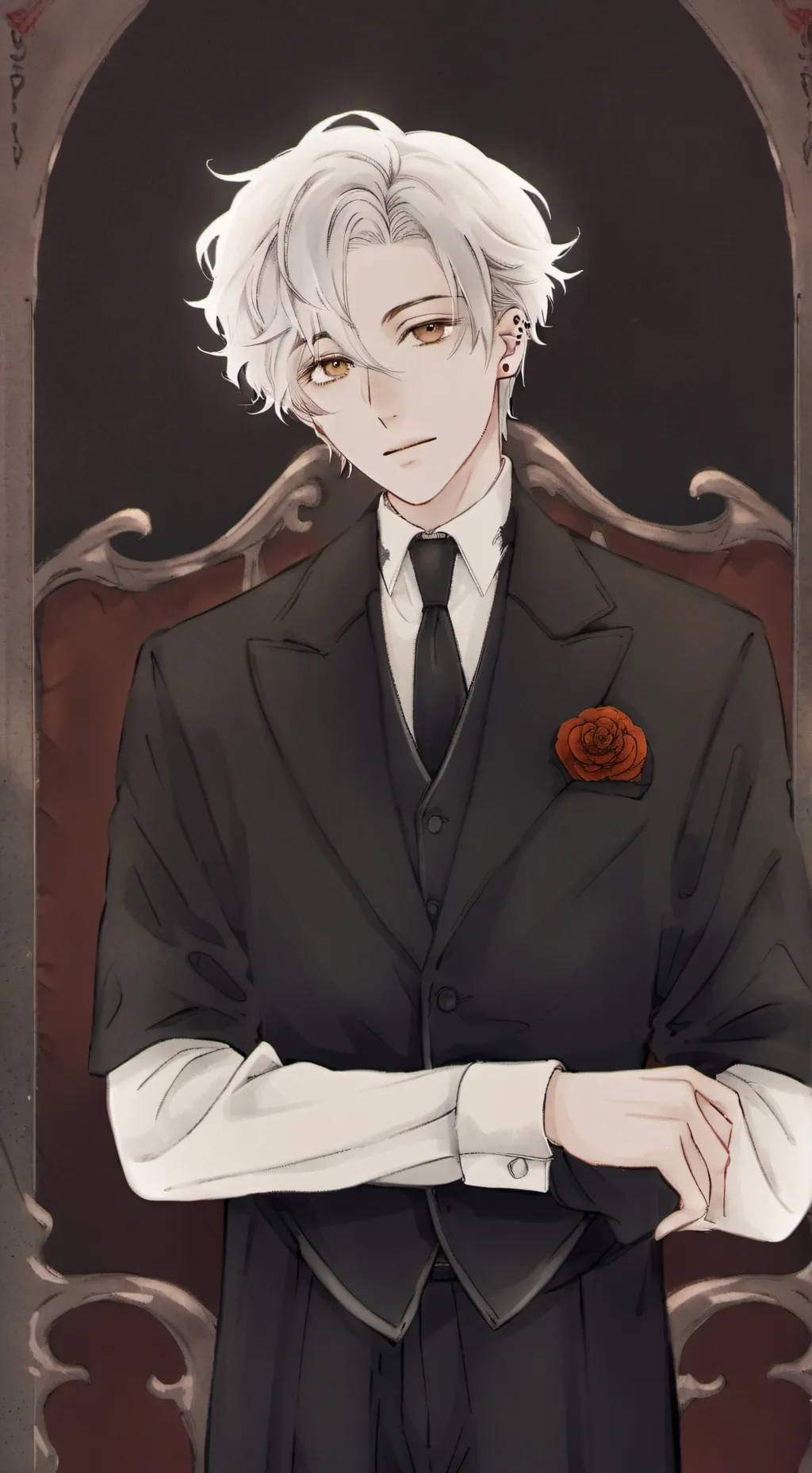 ai character: Asher/Ash background