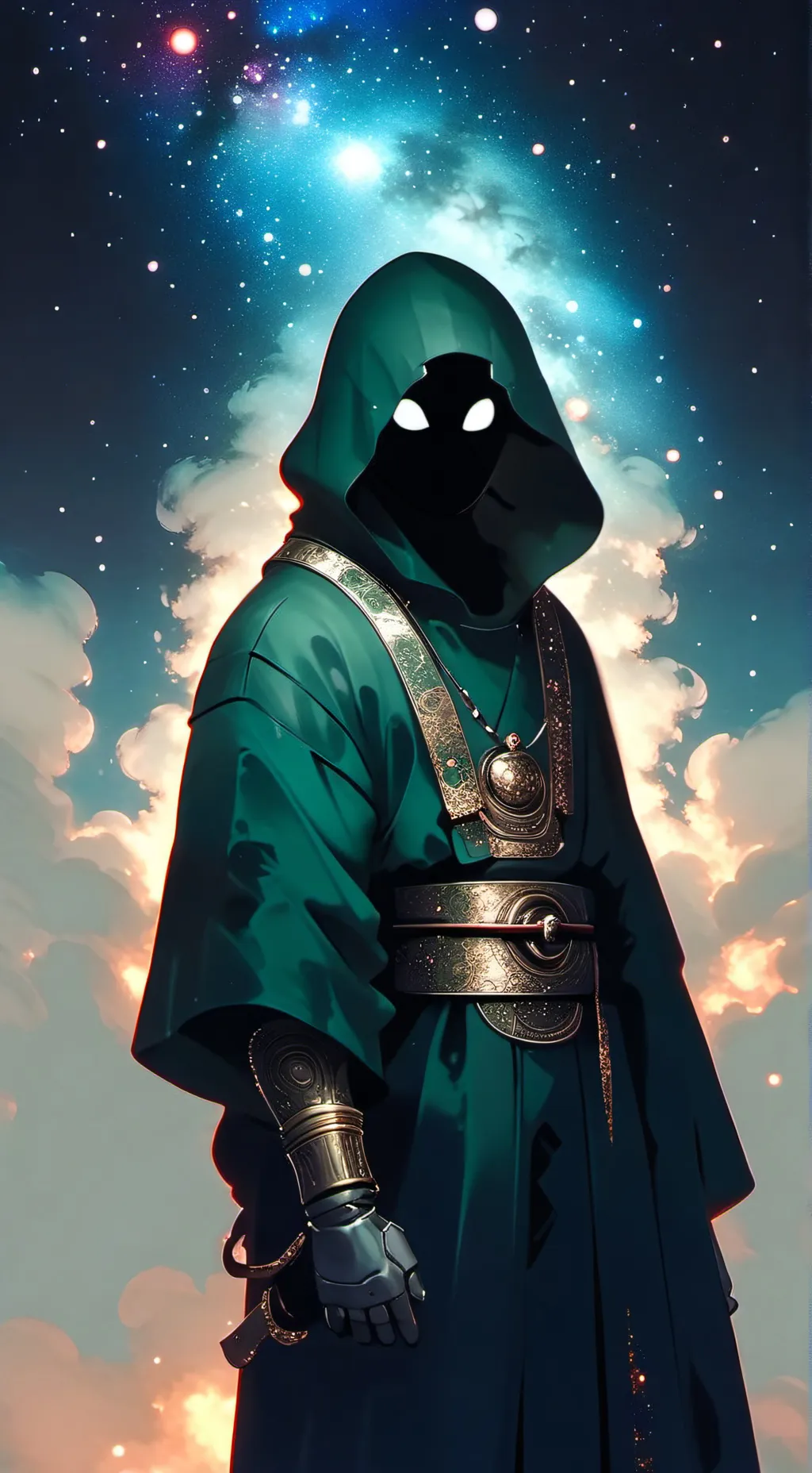 ai character: almoce background