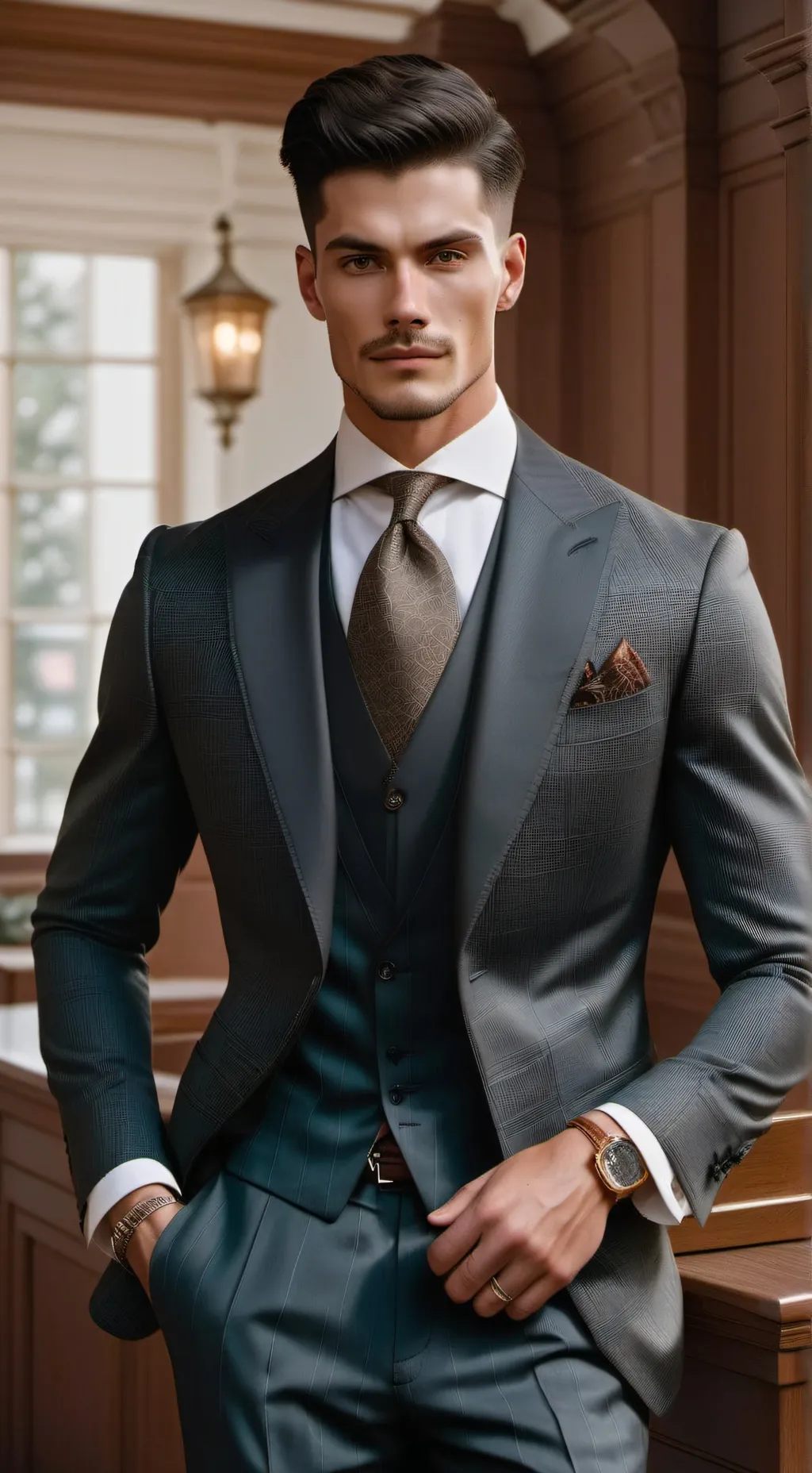 ai character: Gabriel Lightborne background