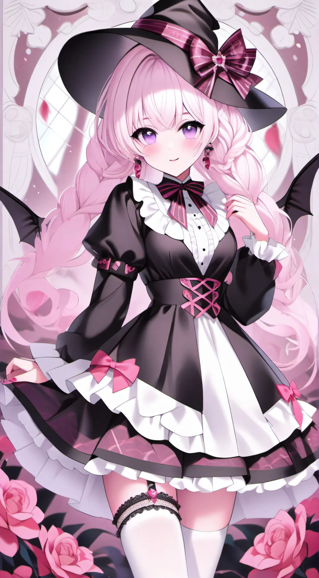 ai character: maria la bruja 😏❤ background