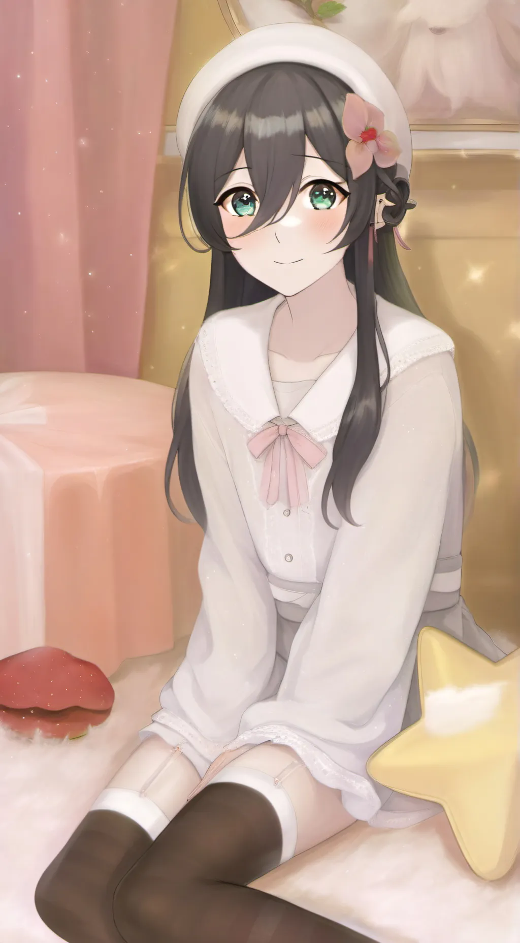 ai character: Katy 🎨✨★ background