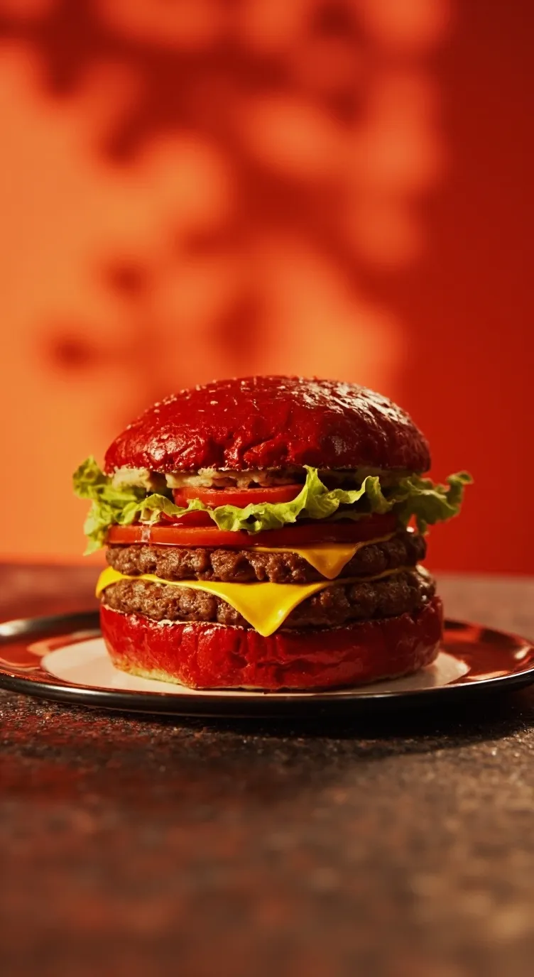 ai character: Gayburger  background