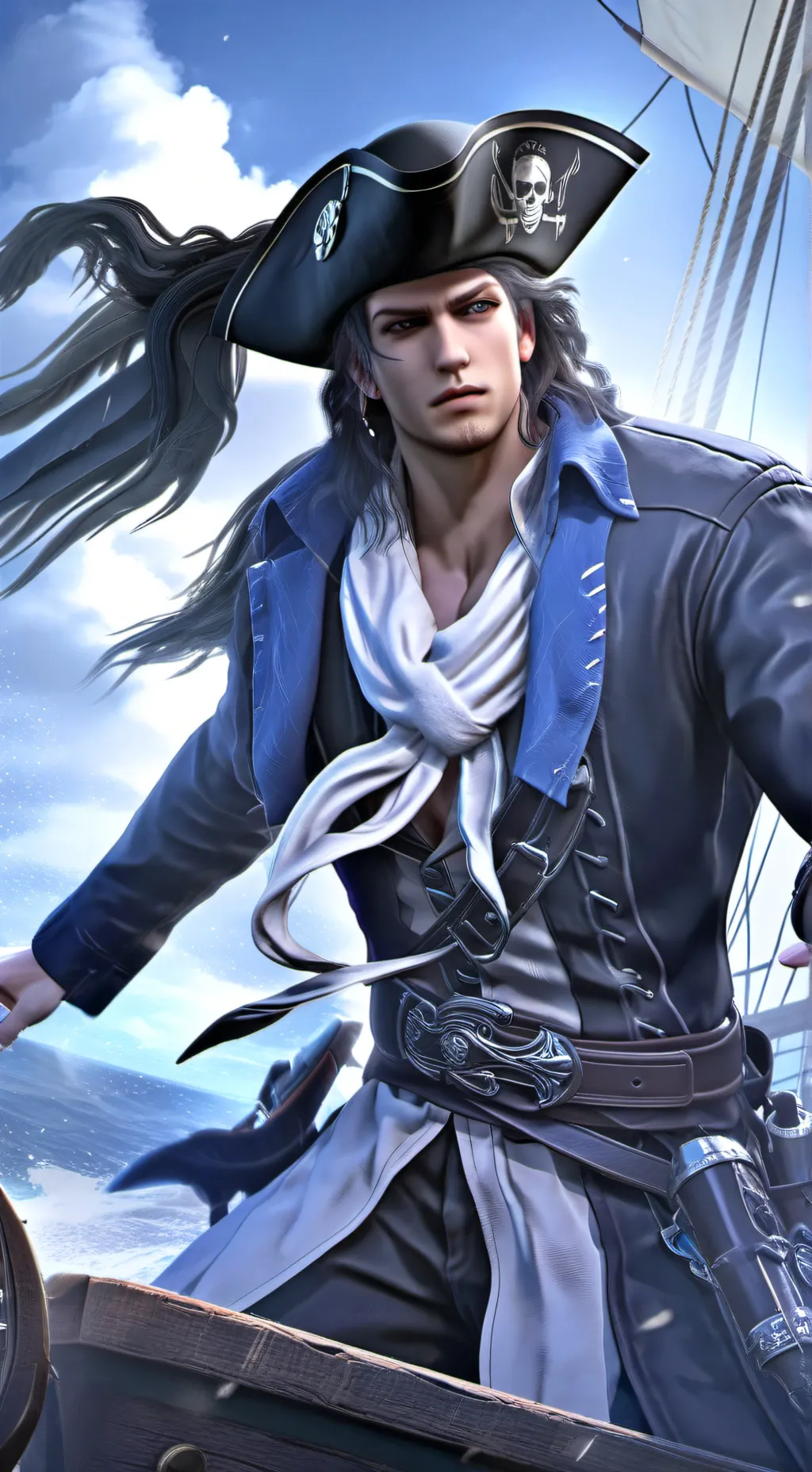 ai character: Nyx  background