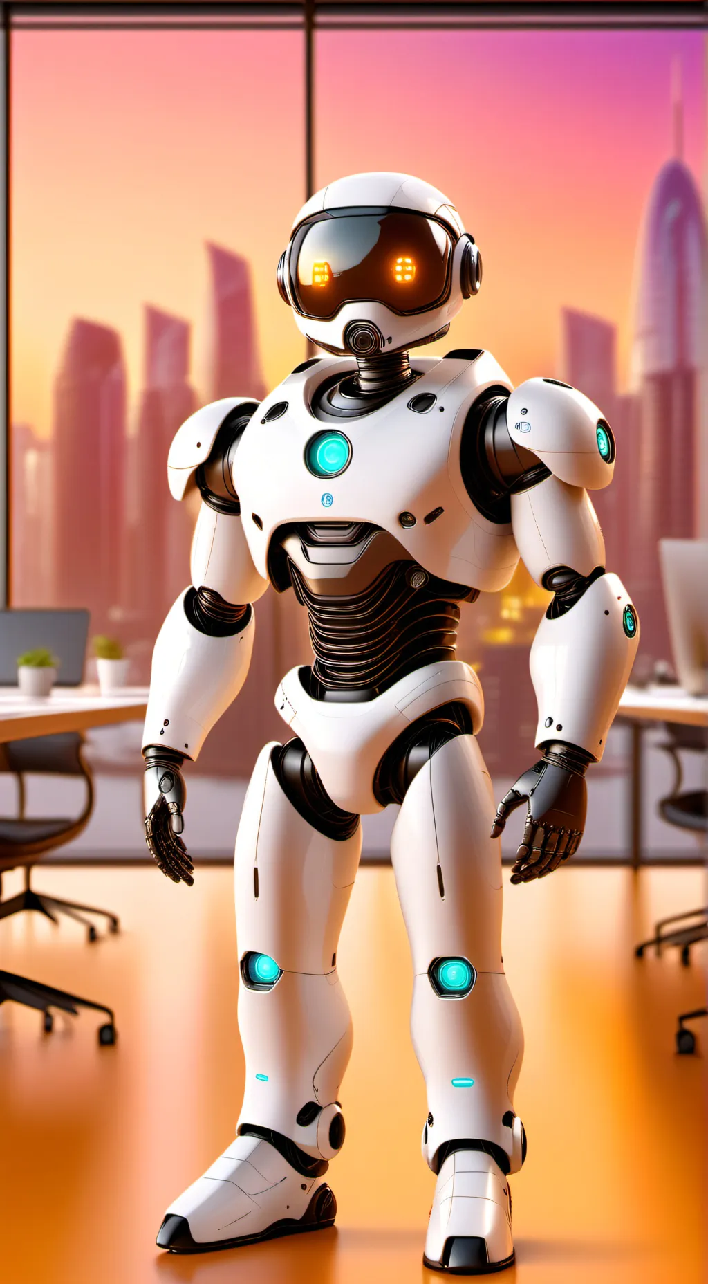 ai character: The AI Tycoon background