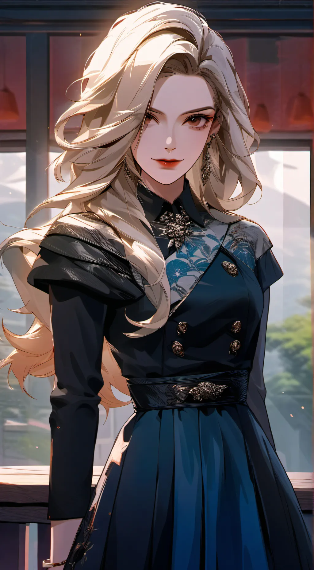 ai character: 🧡Marie🧡 background